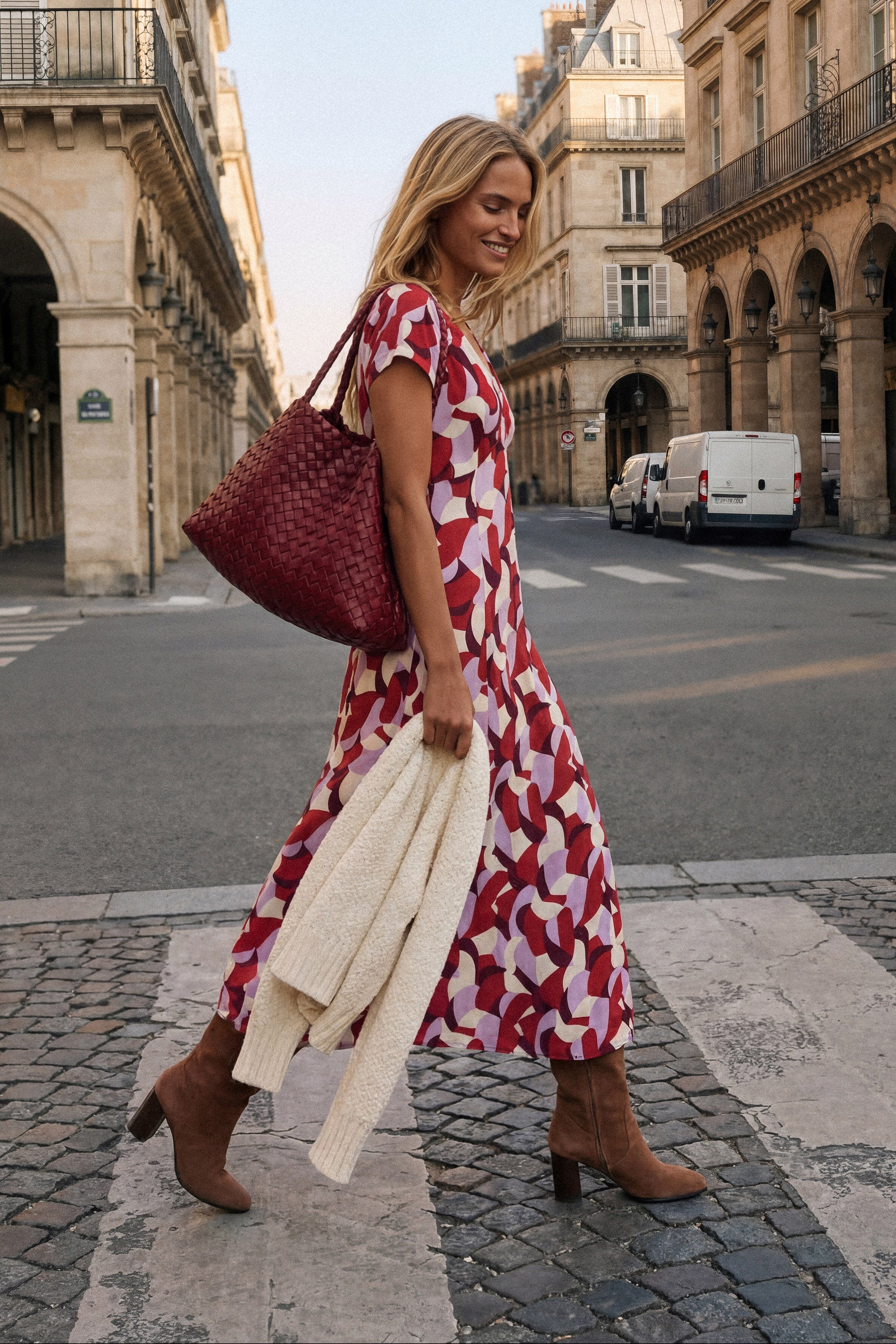 Elani Dress In Sweet Pea - Image 3