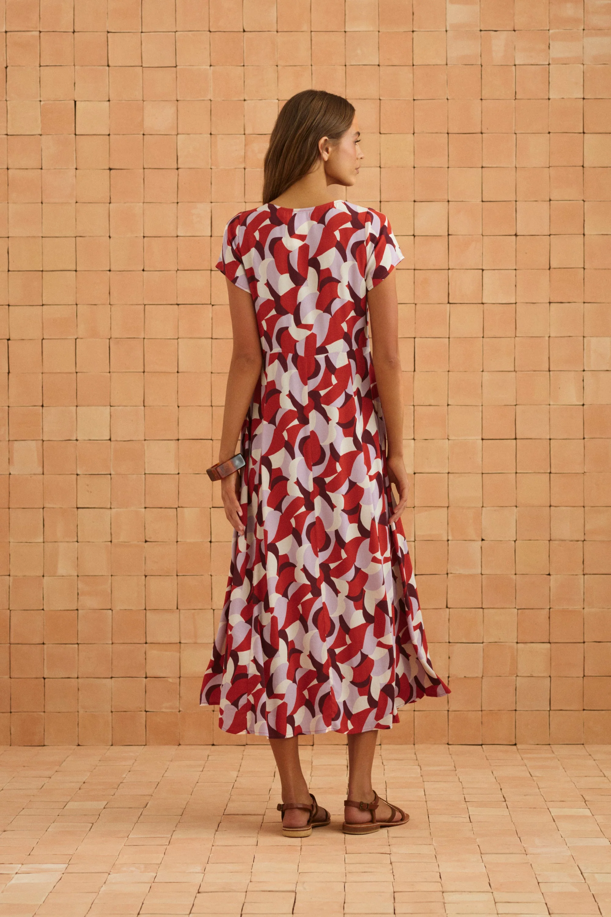 Elani Dress In Sweet Pea - Image 8