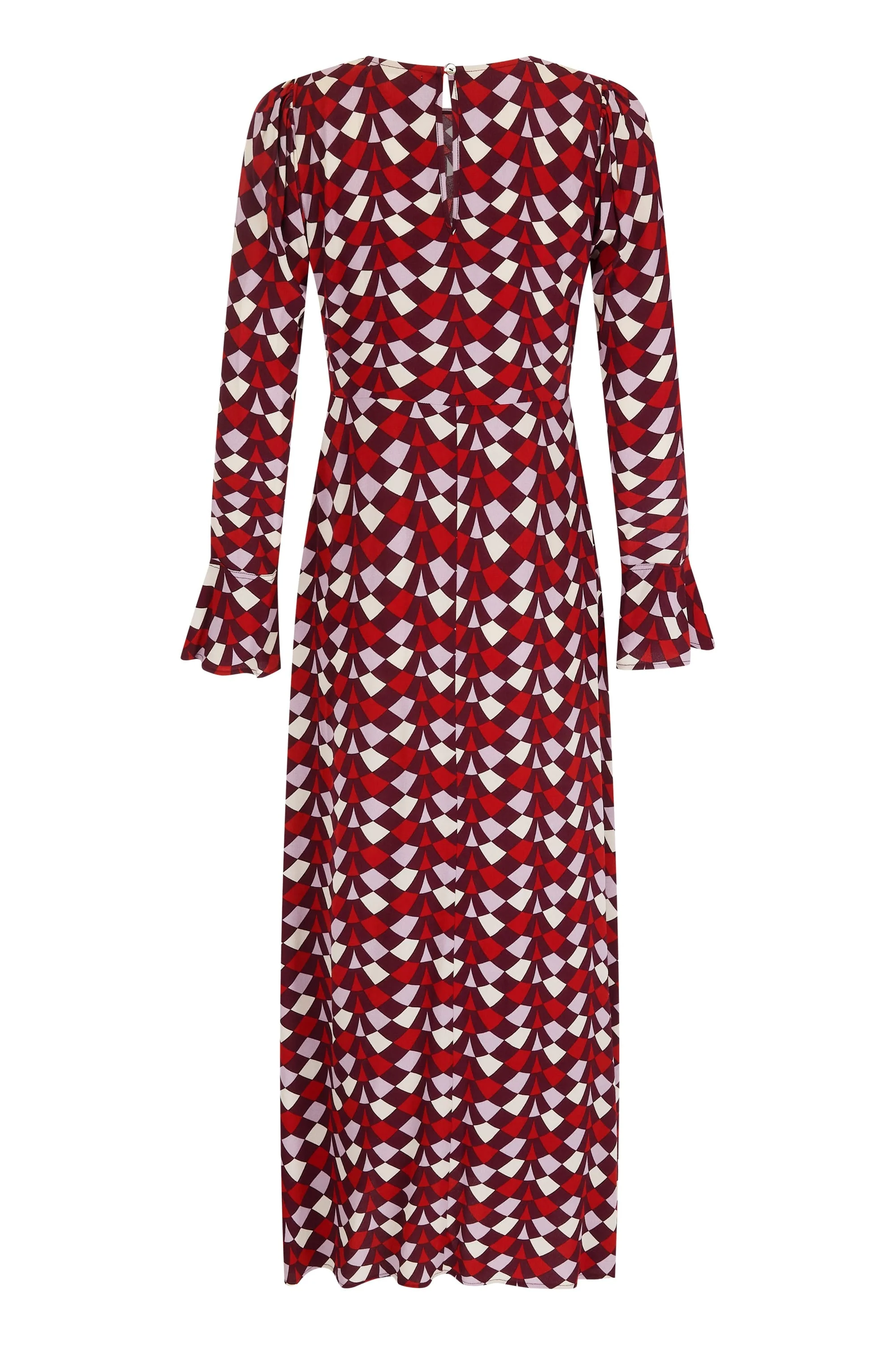 Elodie Dress In Paprika Spice - Image 4
