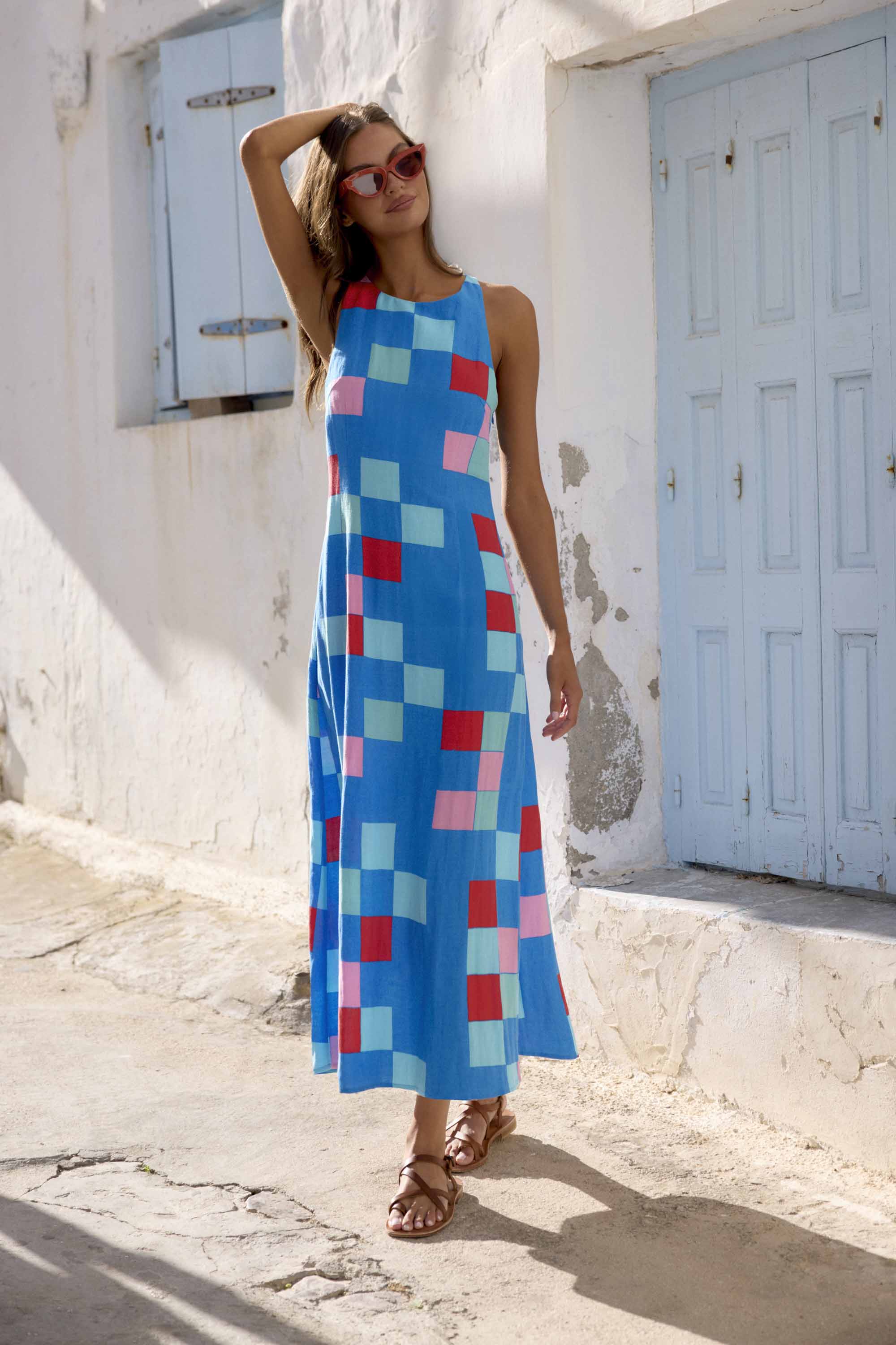 Fili Dress In Bora Bora - Image 2