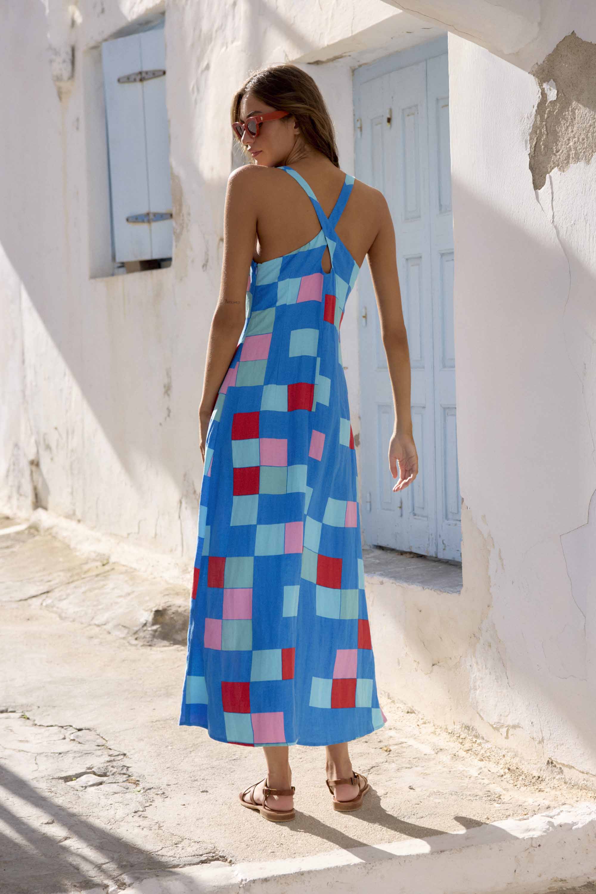 Fili Dress In Bora Bora - Image 3