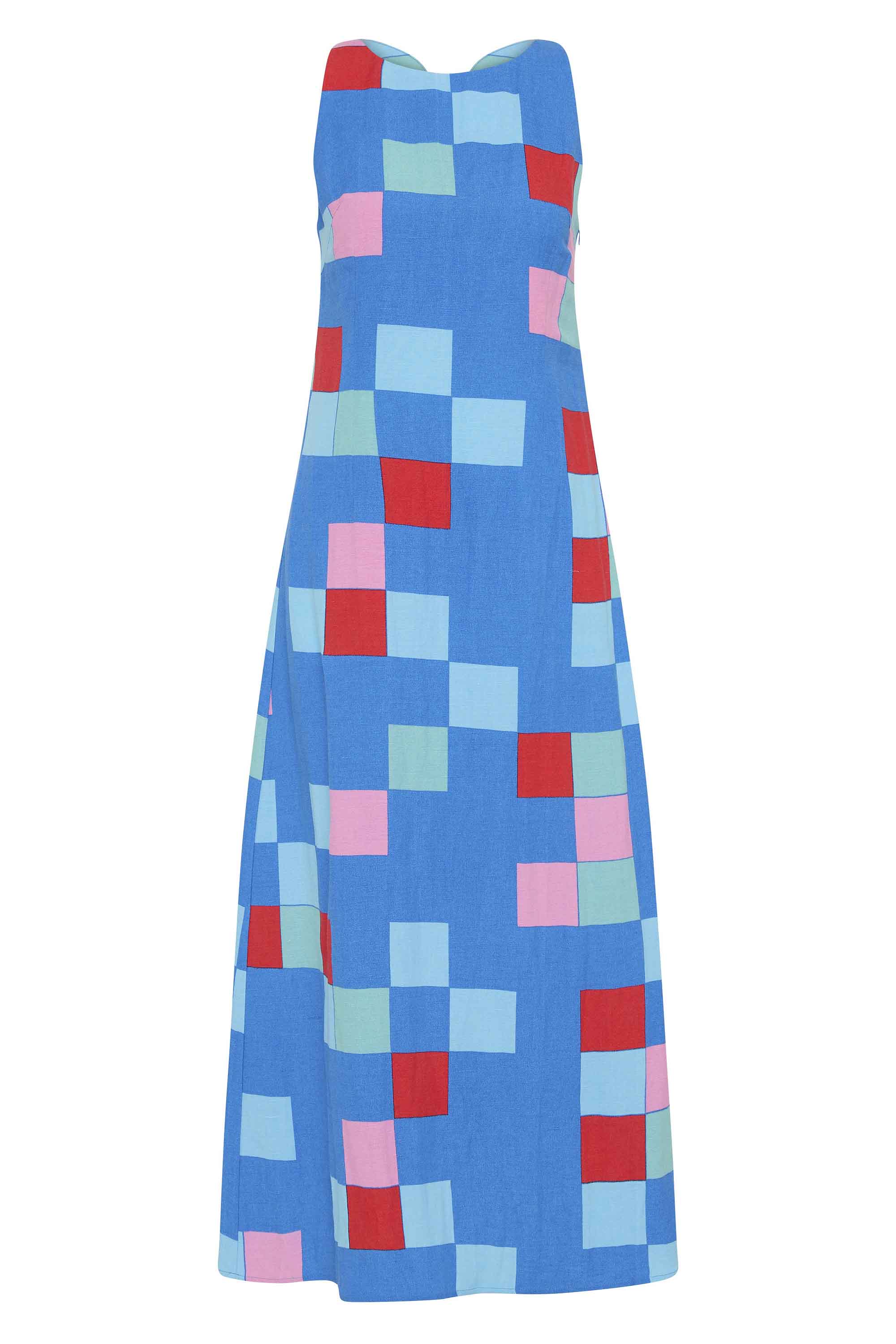 Fili Dress In Bora Bora - Image 4