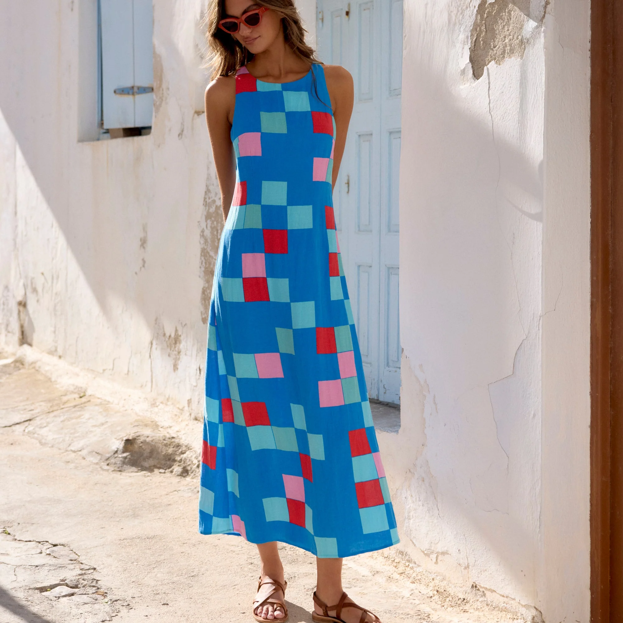 Fili Dress In Bora Bora - Image 6