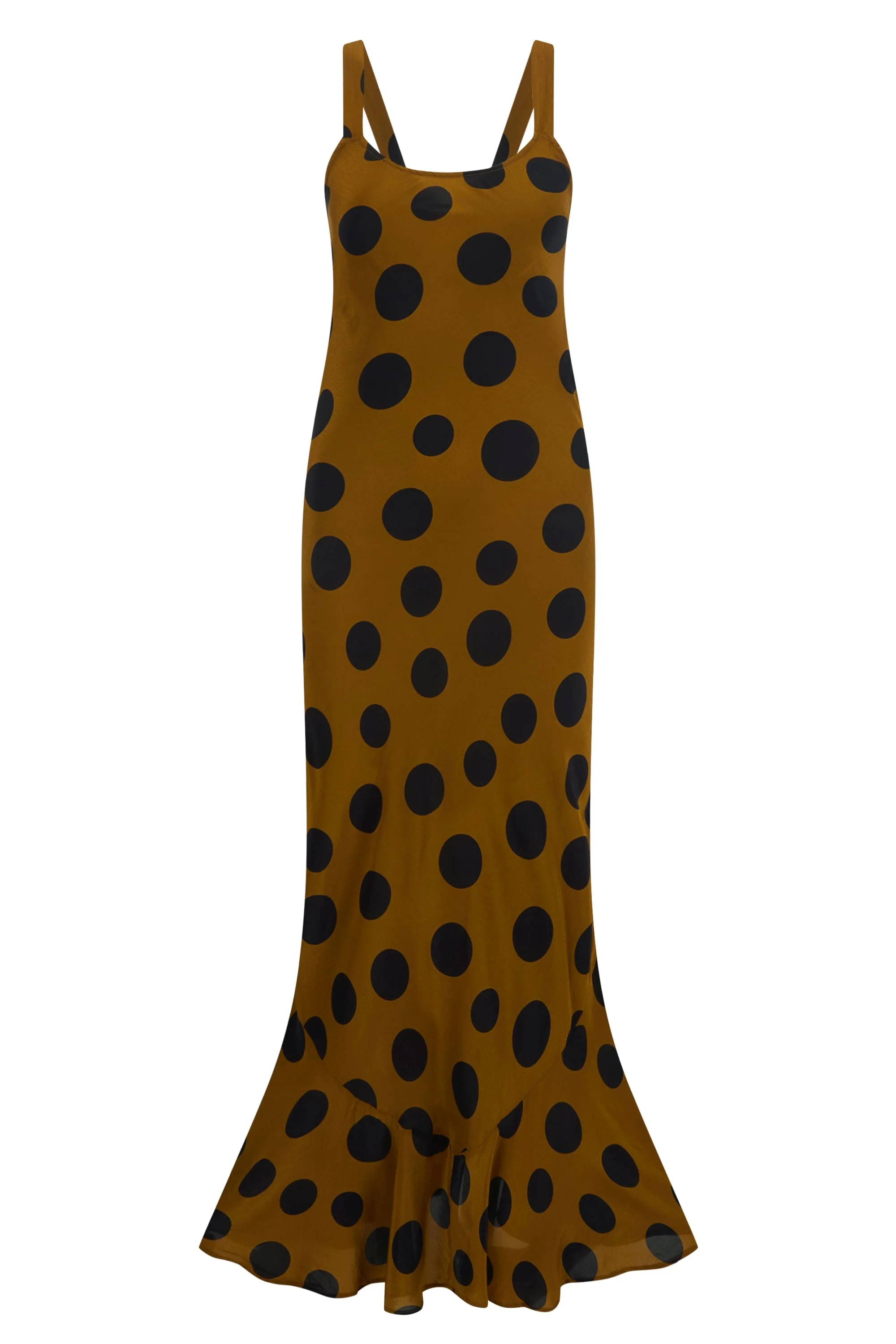 Gia Dress In Ginger Spot - Image 10