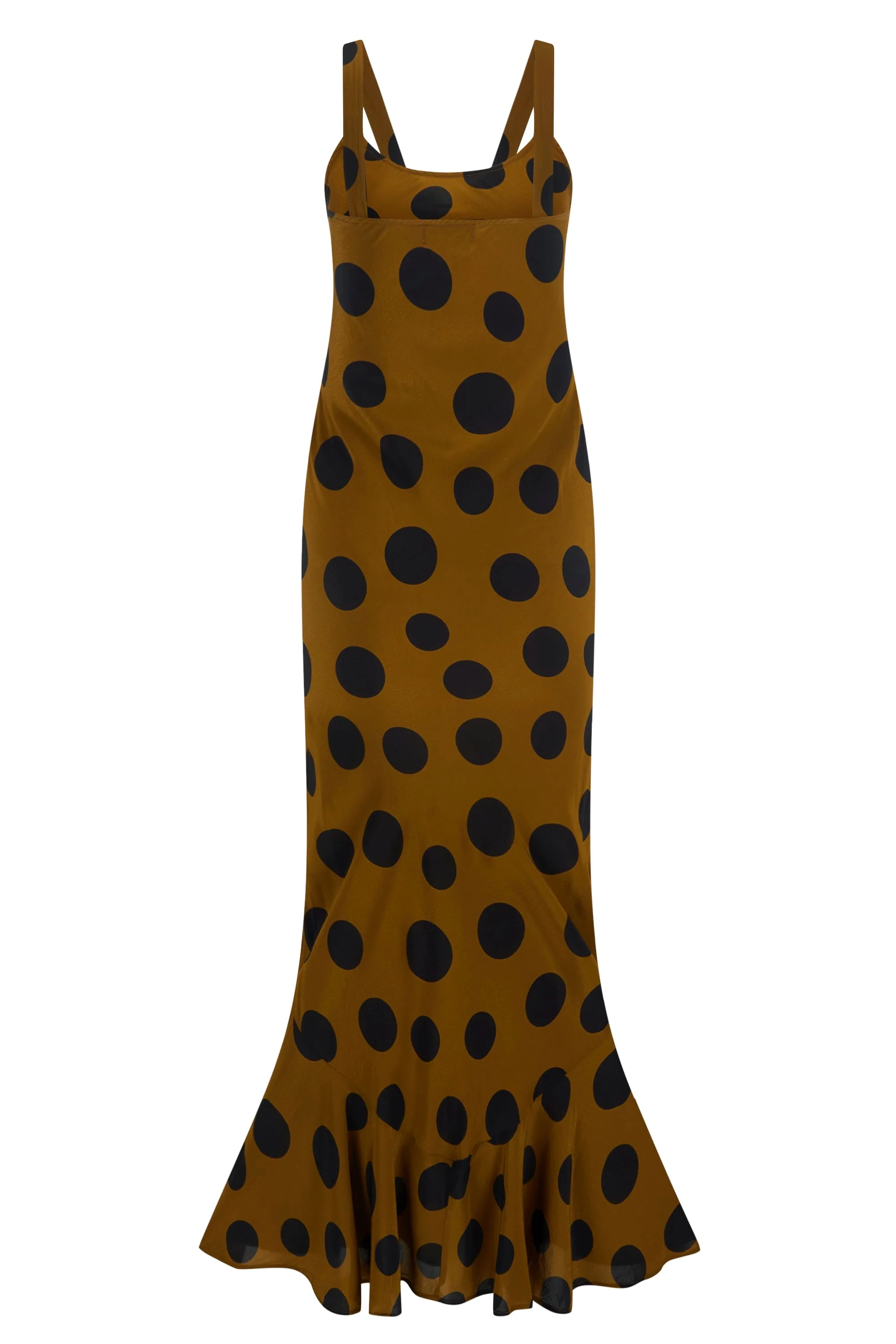 Gia Dress In Ginger Spot - Image 11