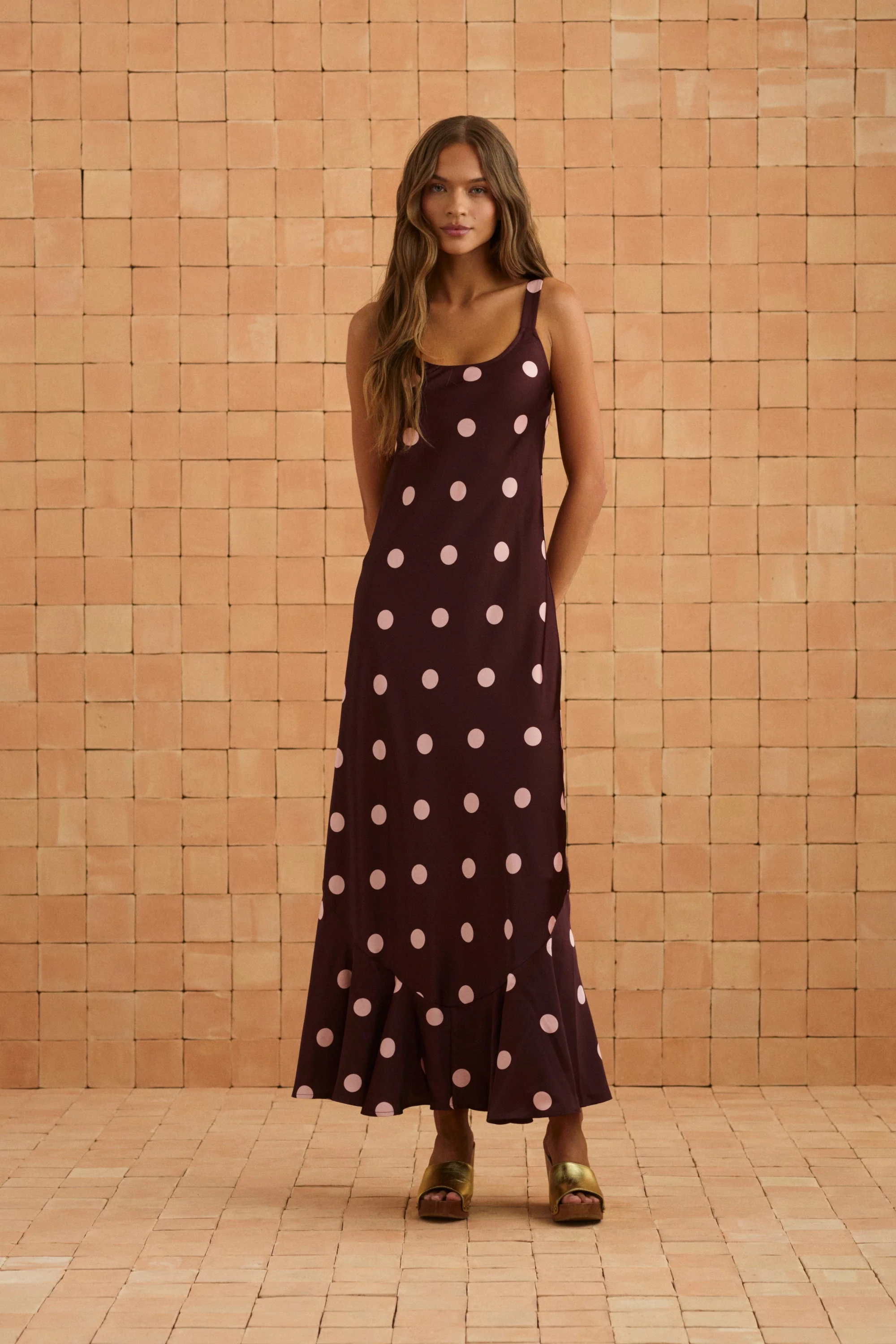 Gia Dress In Peppercorn - Image 6
