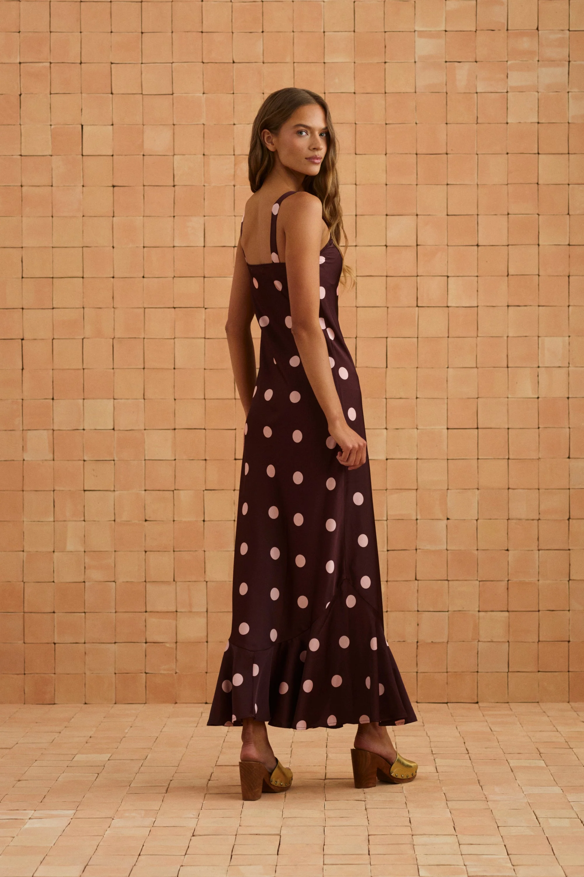 Gia Dress In Peppercorn - Image 9