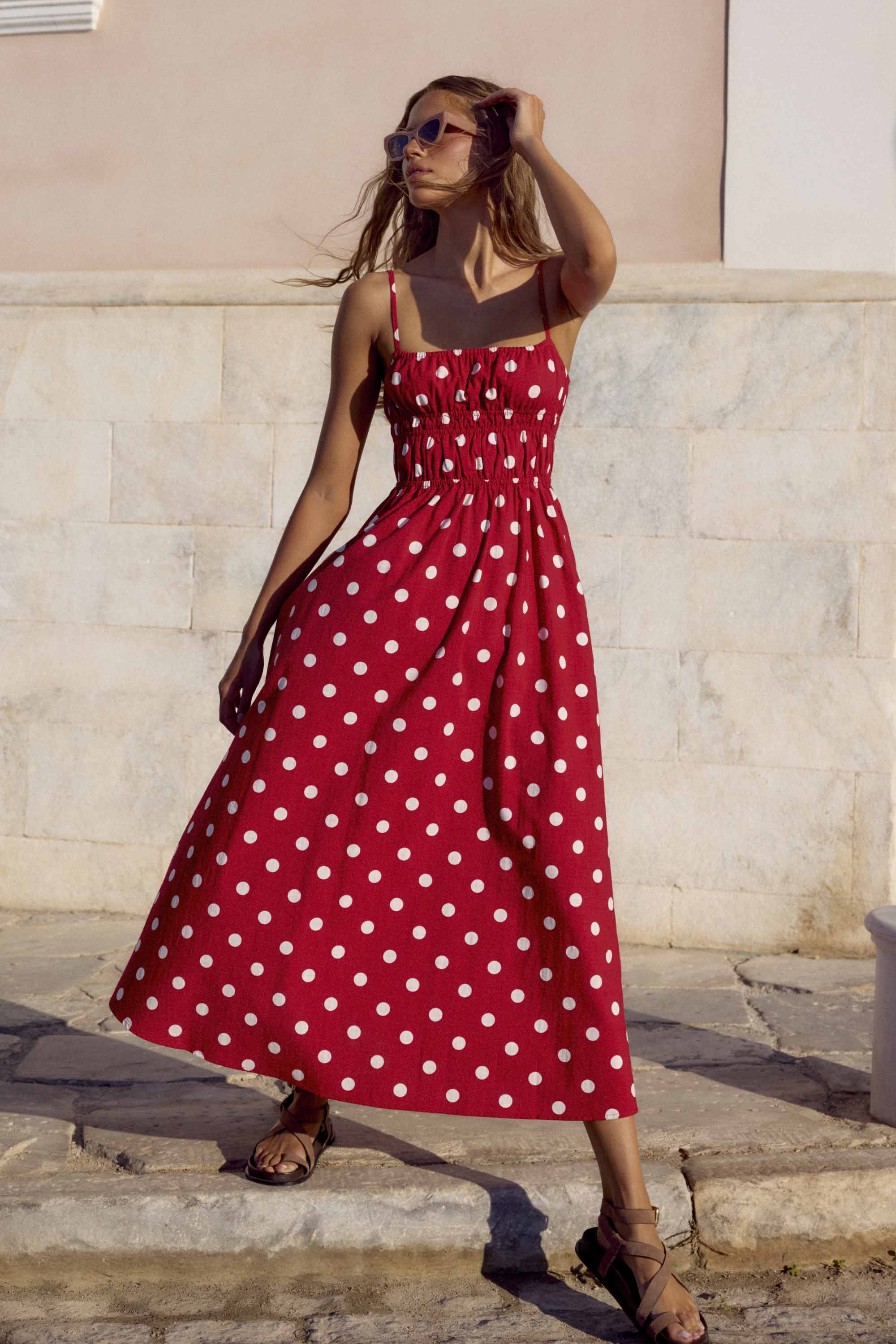 Gigi Dress In Chilli - Image 2