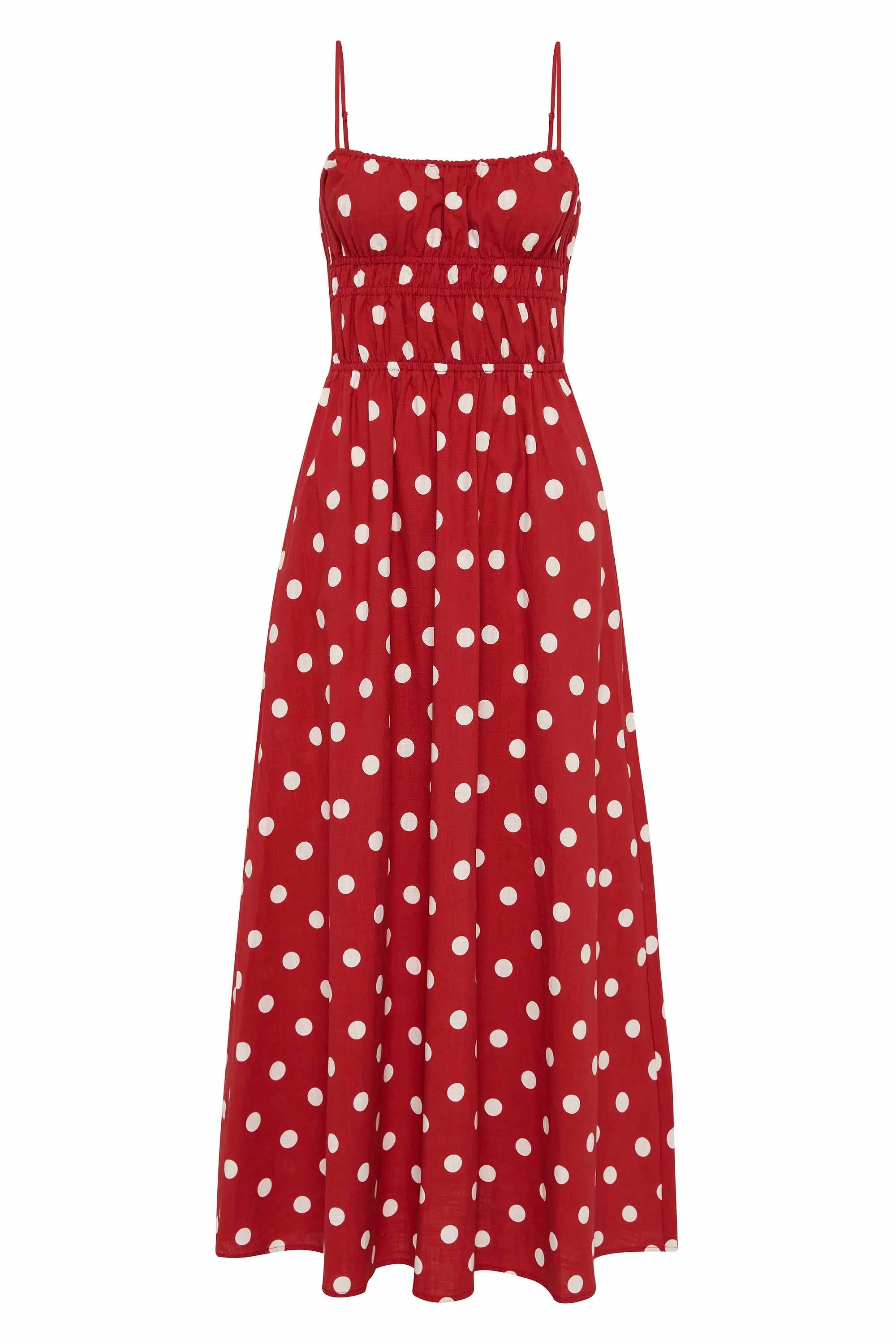 Gigi Dress In Chilli - Image 4
