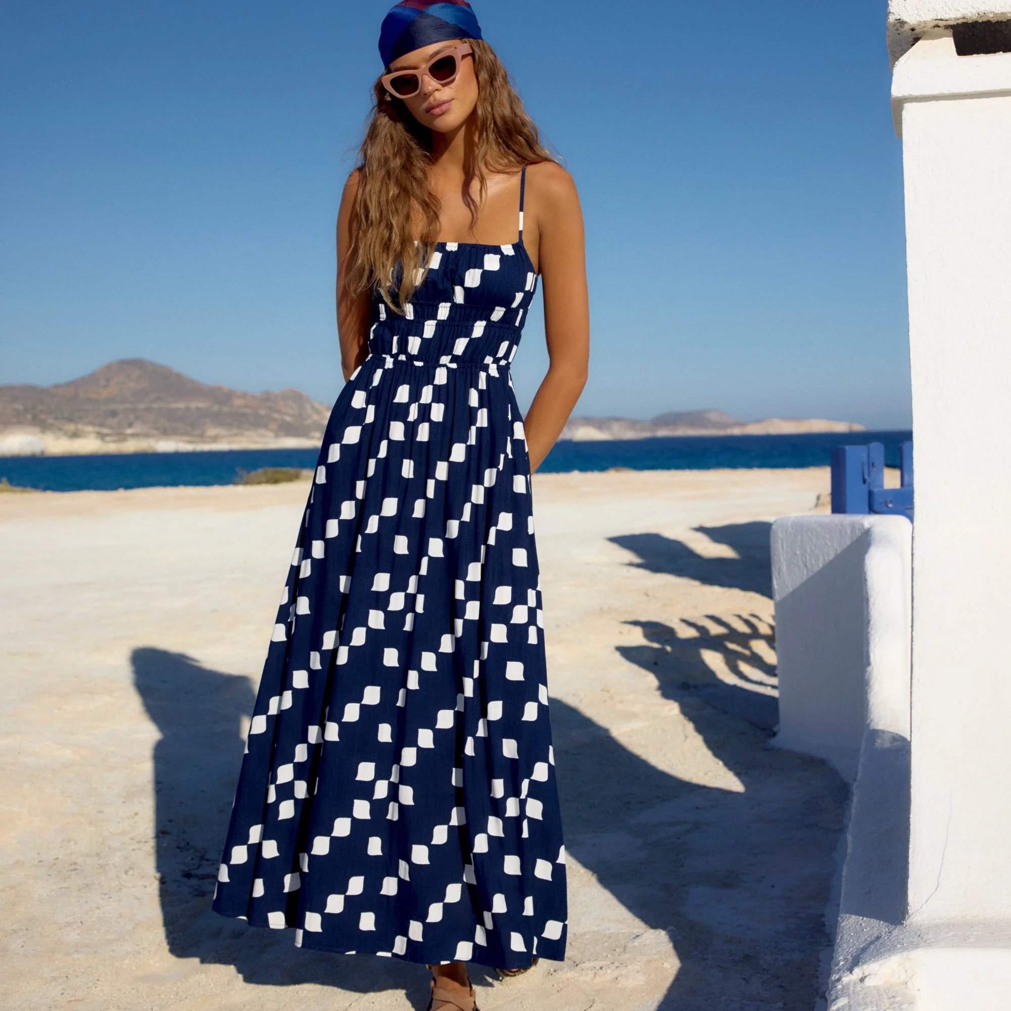 Gigi Dress In Tilos - Image 6