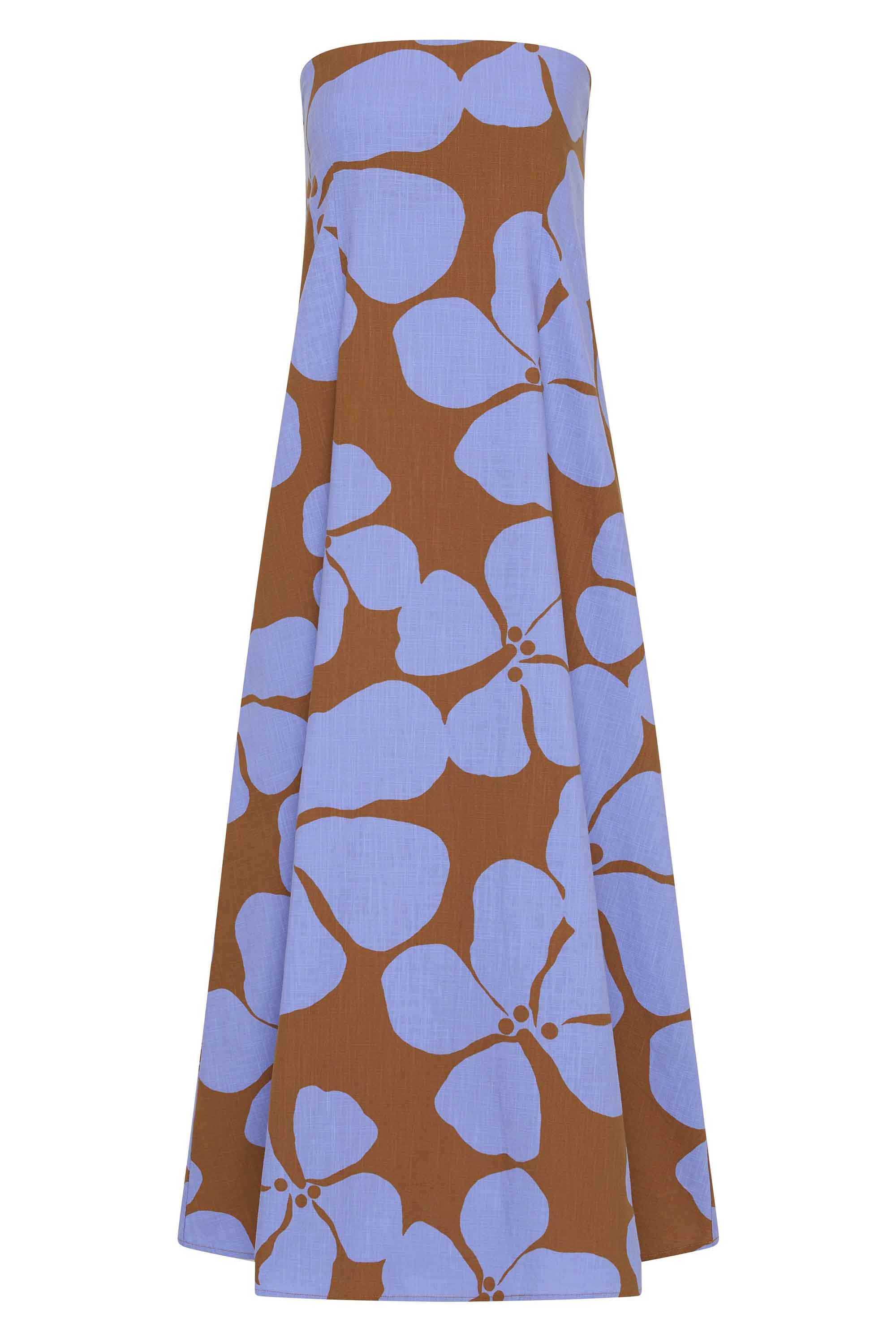 Gina Dress In Delphi - Image 5