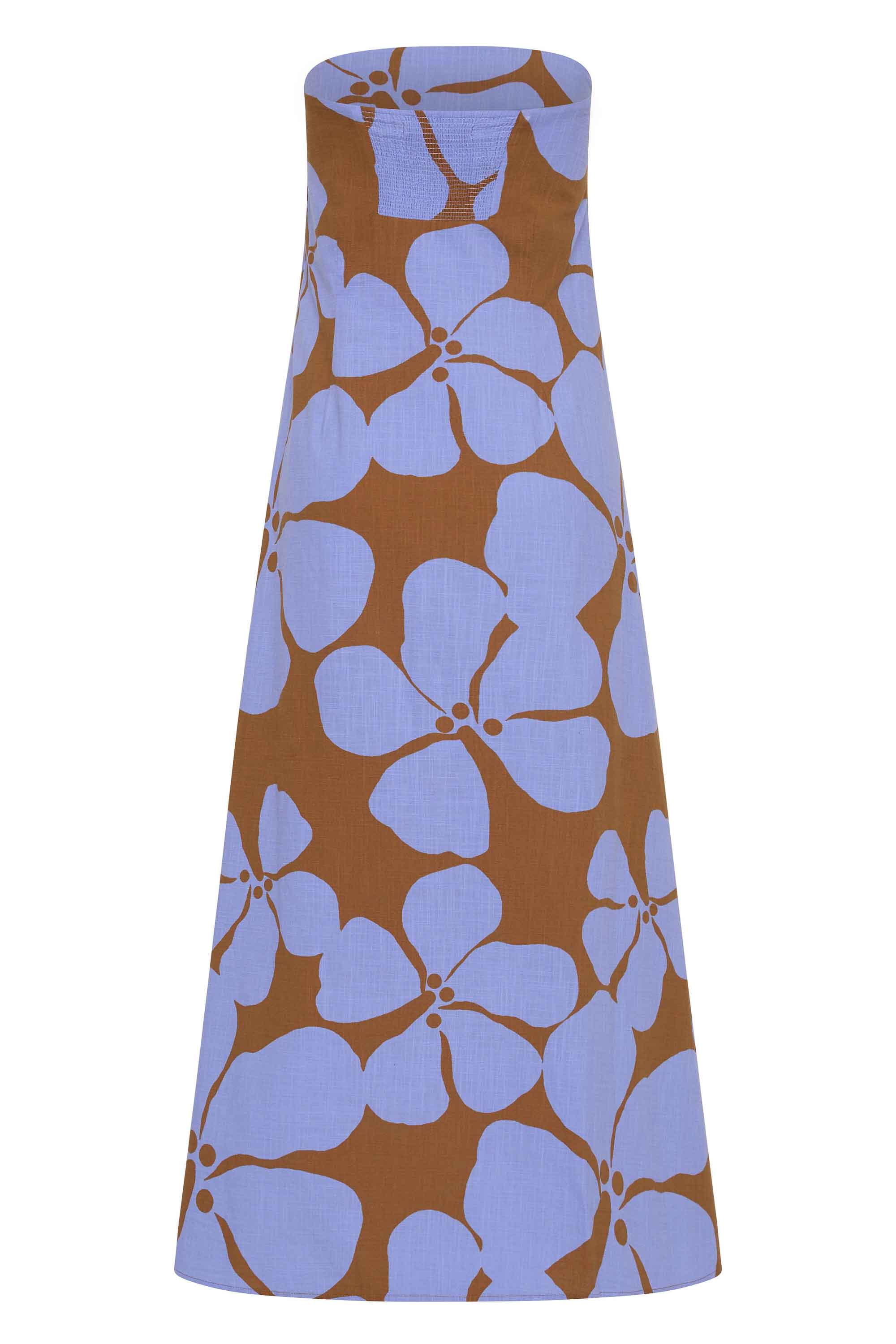 Gina Dress In Delphi - Image 6