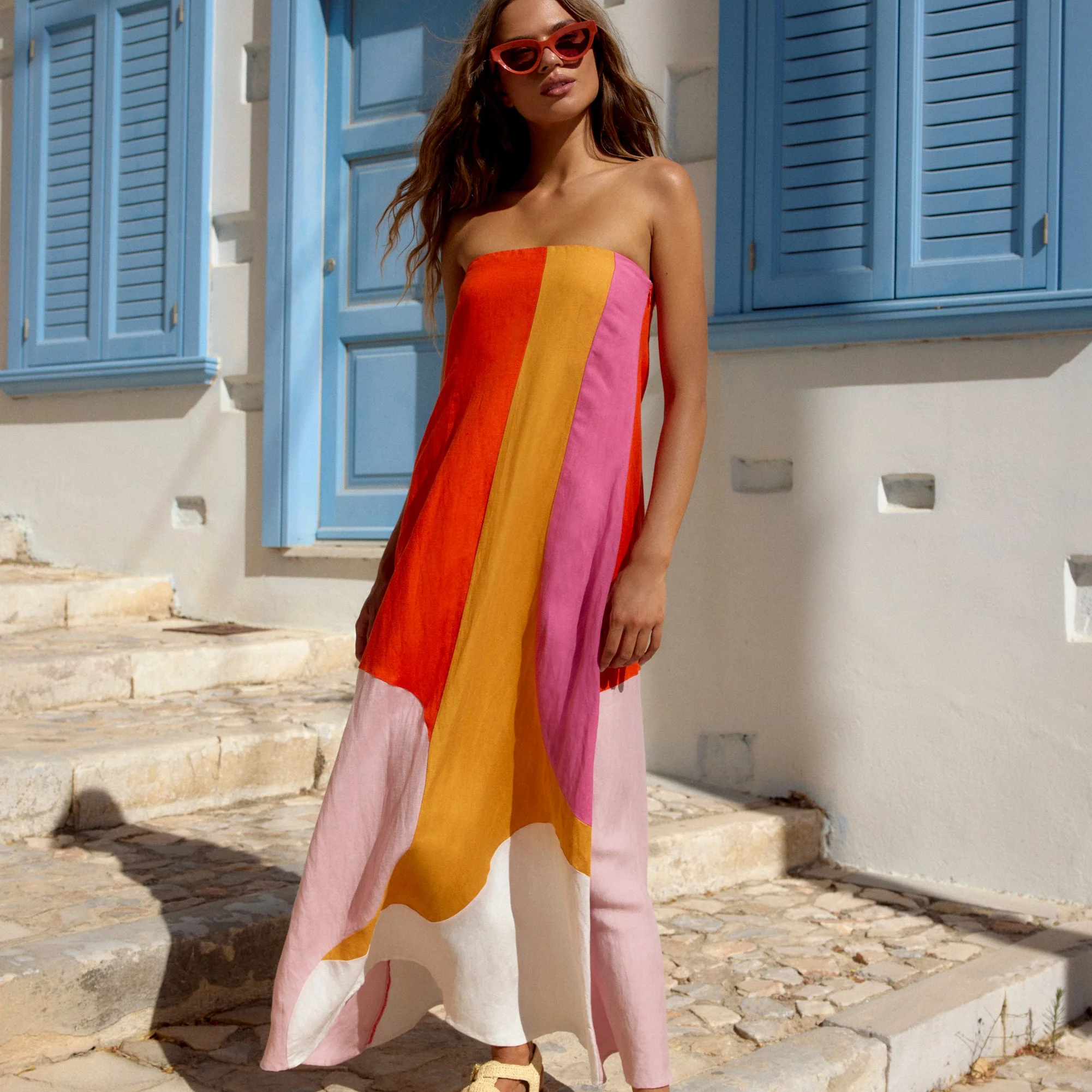Gina Dress In Soleil - Image 8