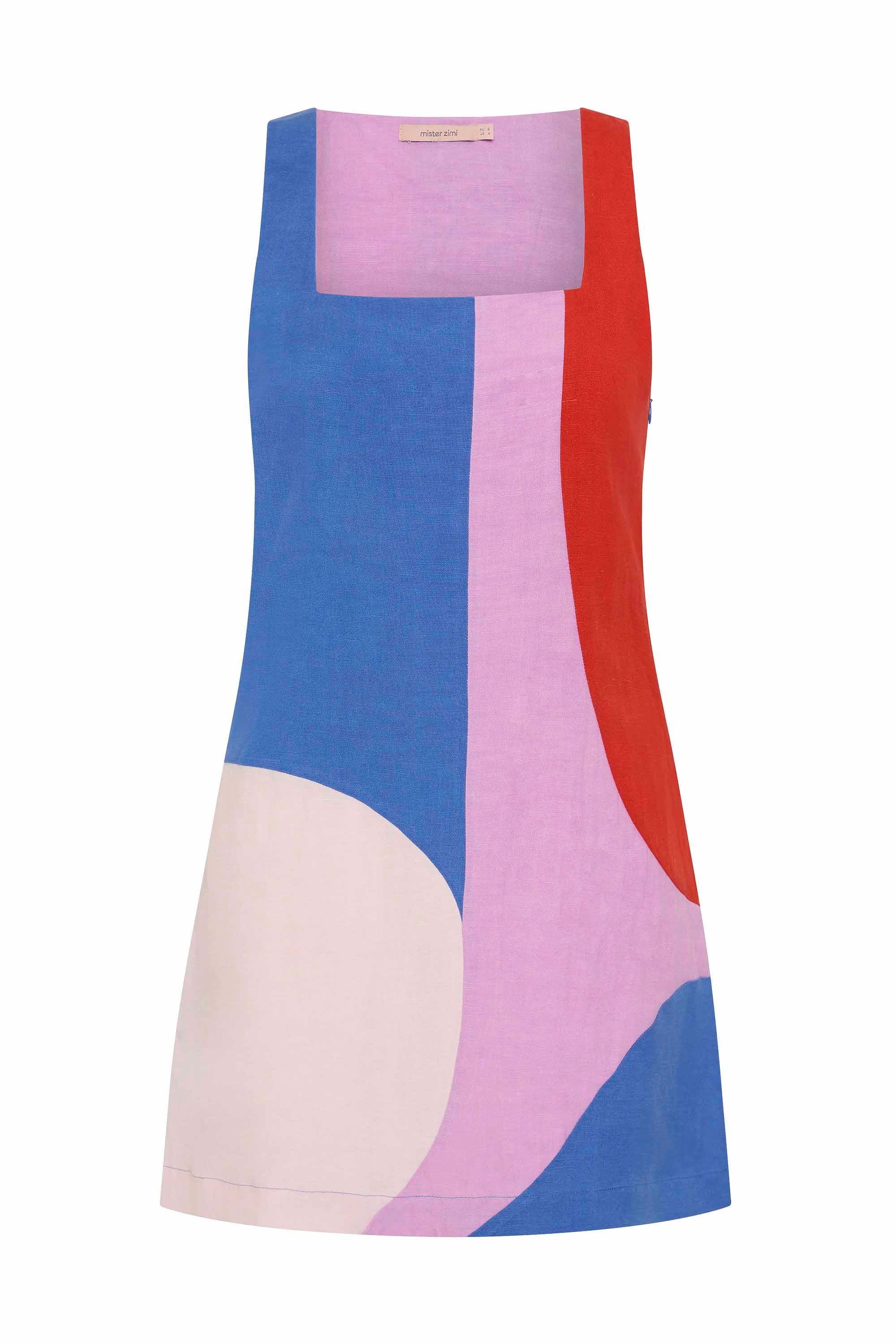 Grace Dress In Azuro - Image 6