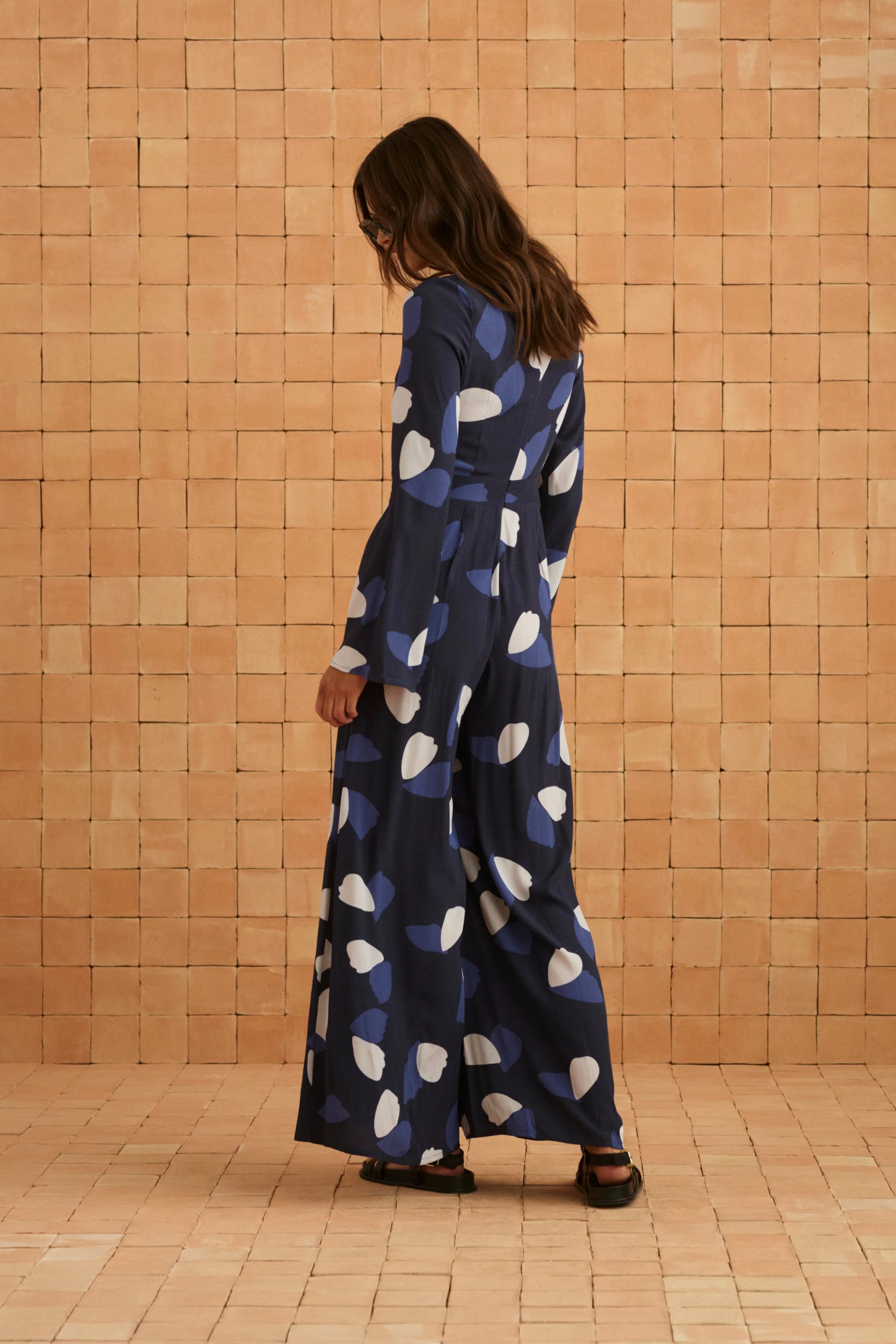 Hazel Jumpsuit In Nigella - Image 3