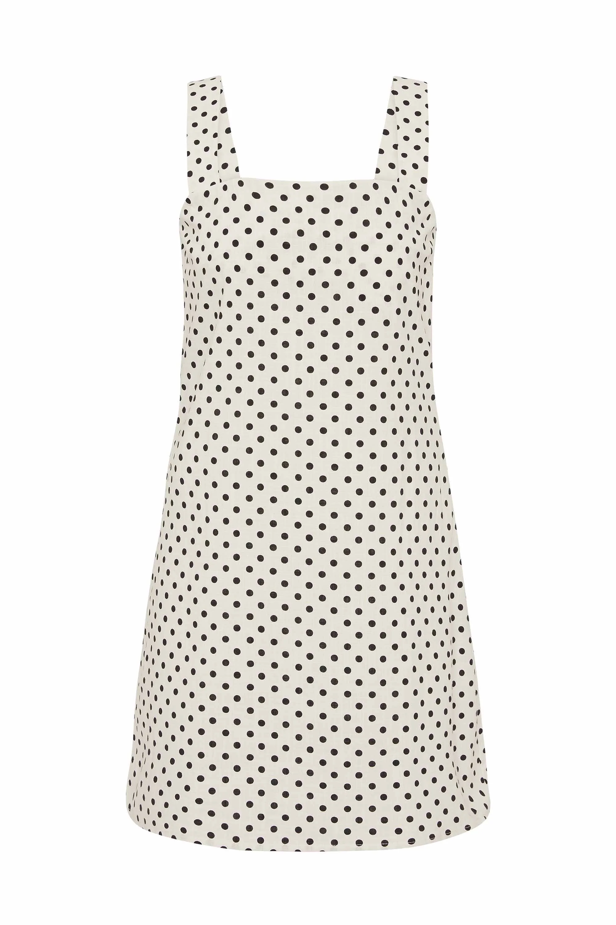 Hollie Dress In Coco Spot - Image 3