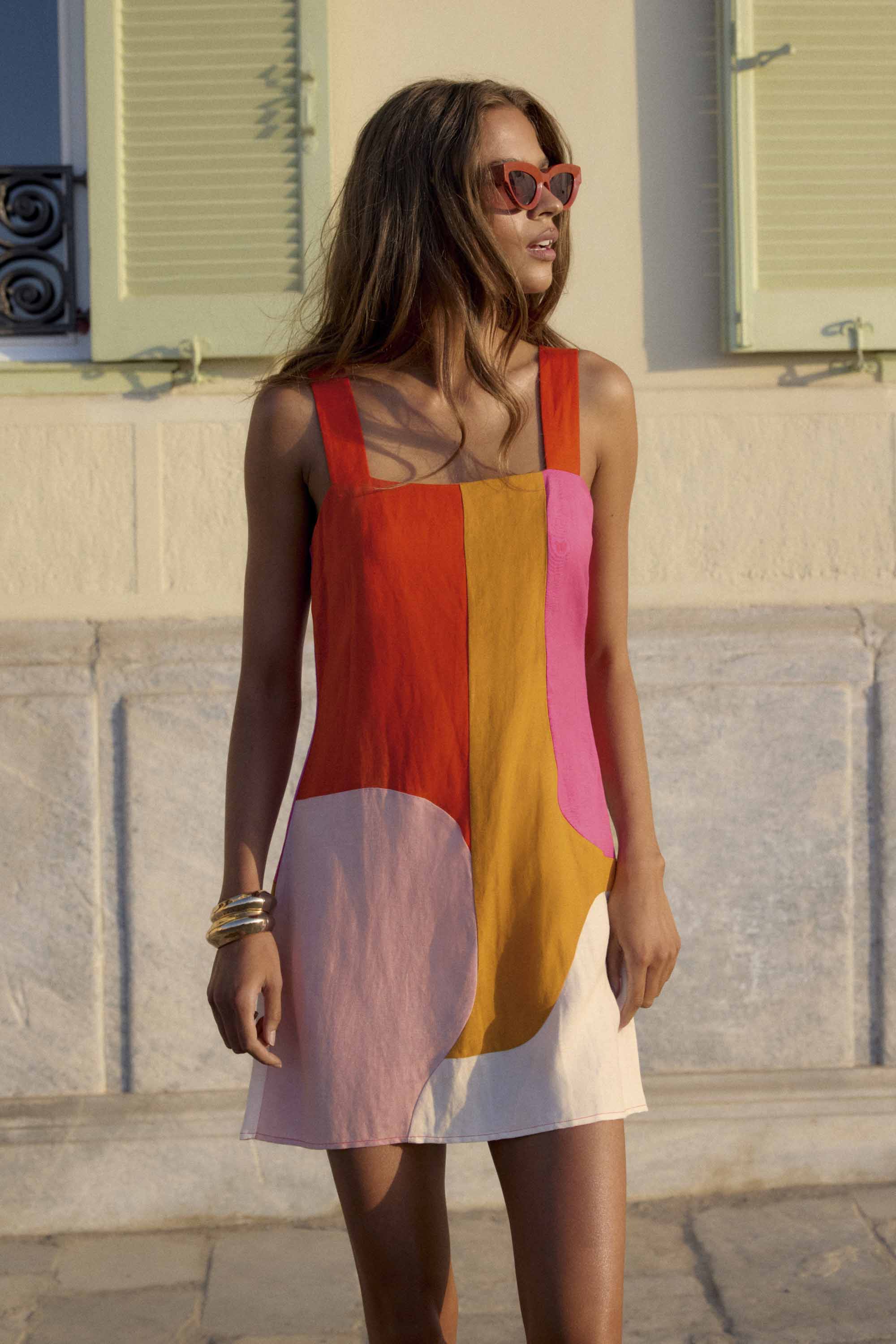 Hollie Dress In Soleil - Image 4