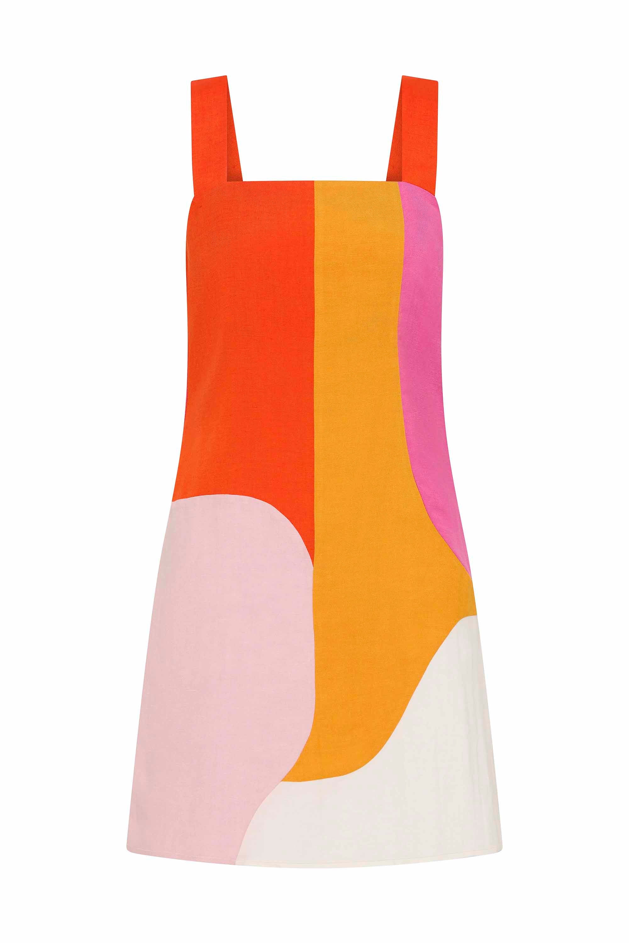 Hollie Dress In Soleil - Image 5