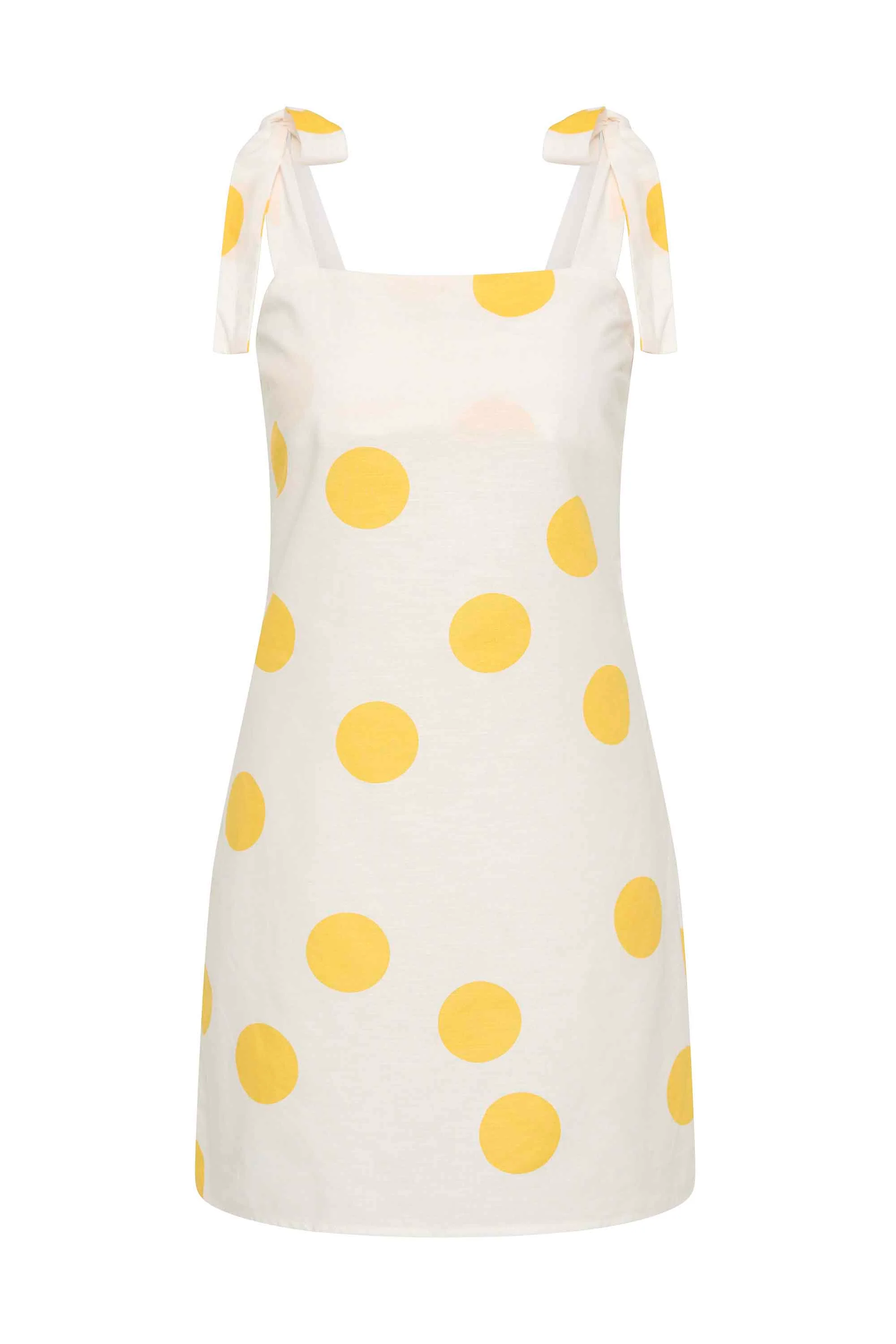 Hollie Tie Dress In Helios - Image 4