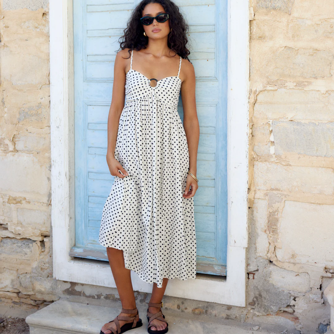 Hula Dress In Coco Spot - Image 6