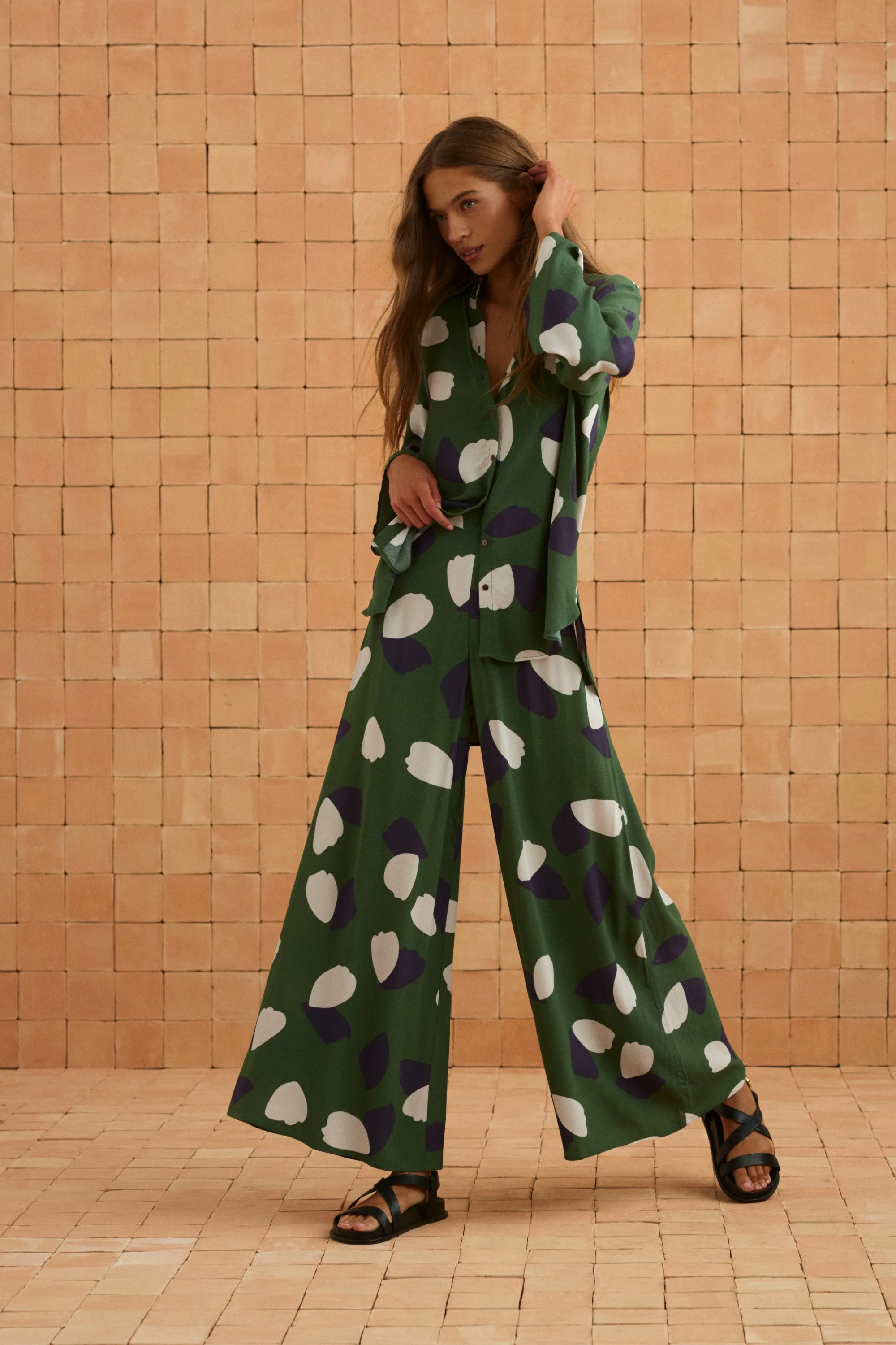 Ingrid Shirt In Verbena - Image 3