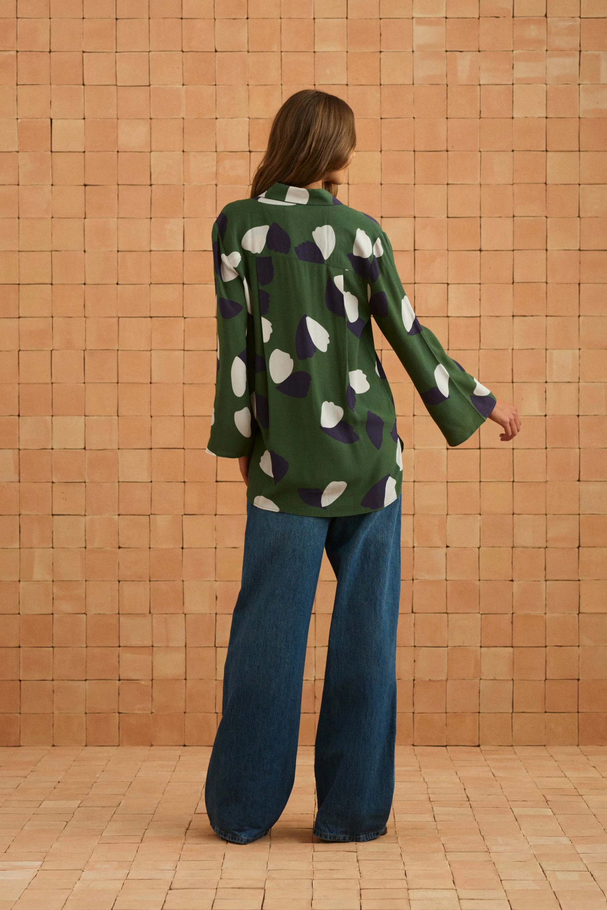 Ingrid Shirt In Verbena - Image 4