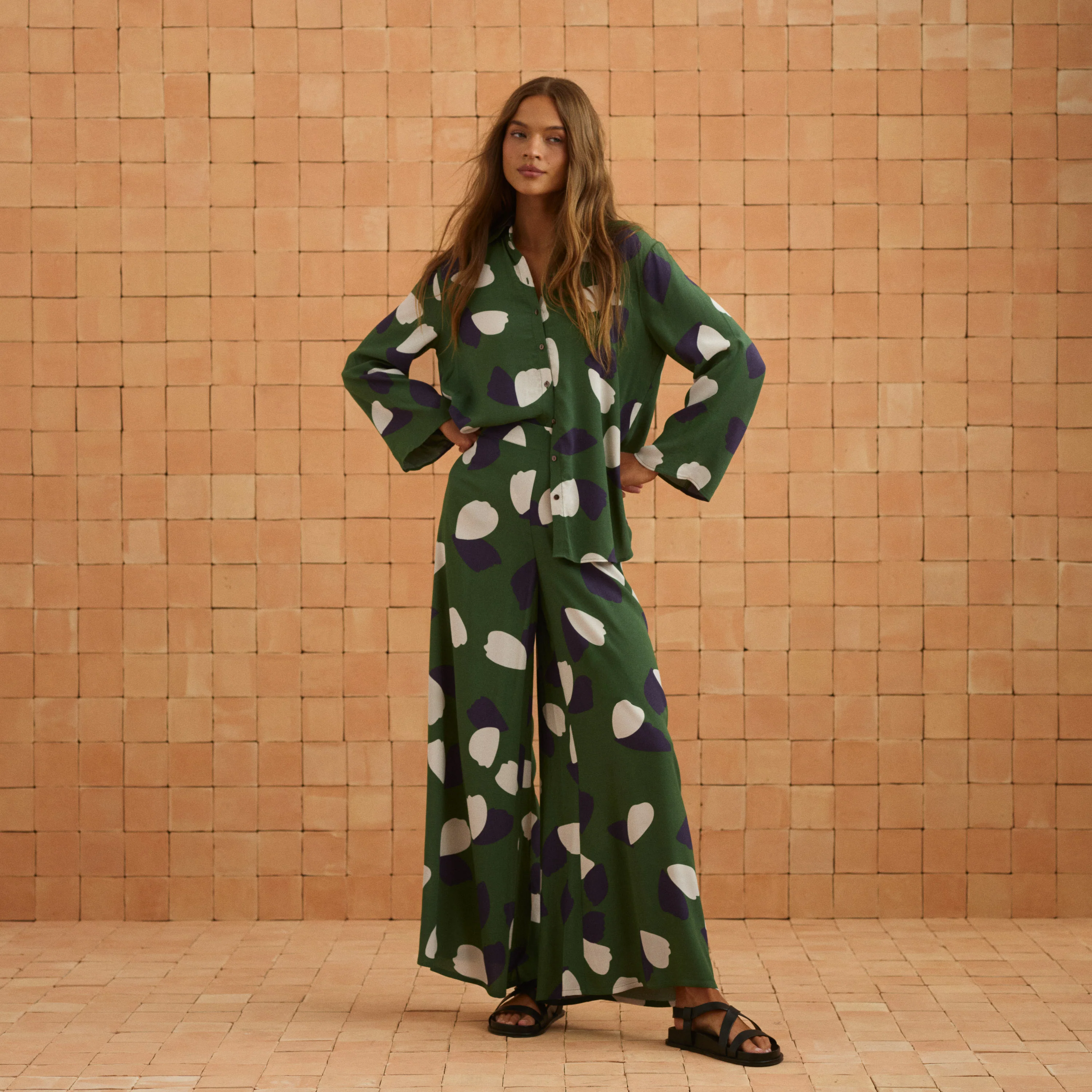 Ingrid Shirt In Verbena - Image 8
