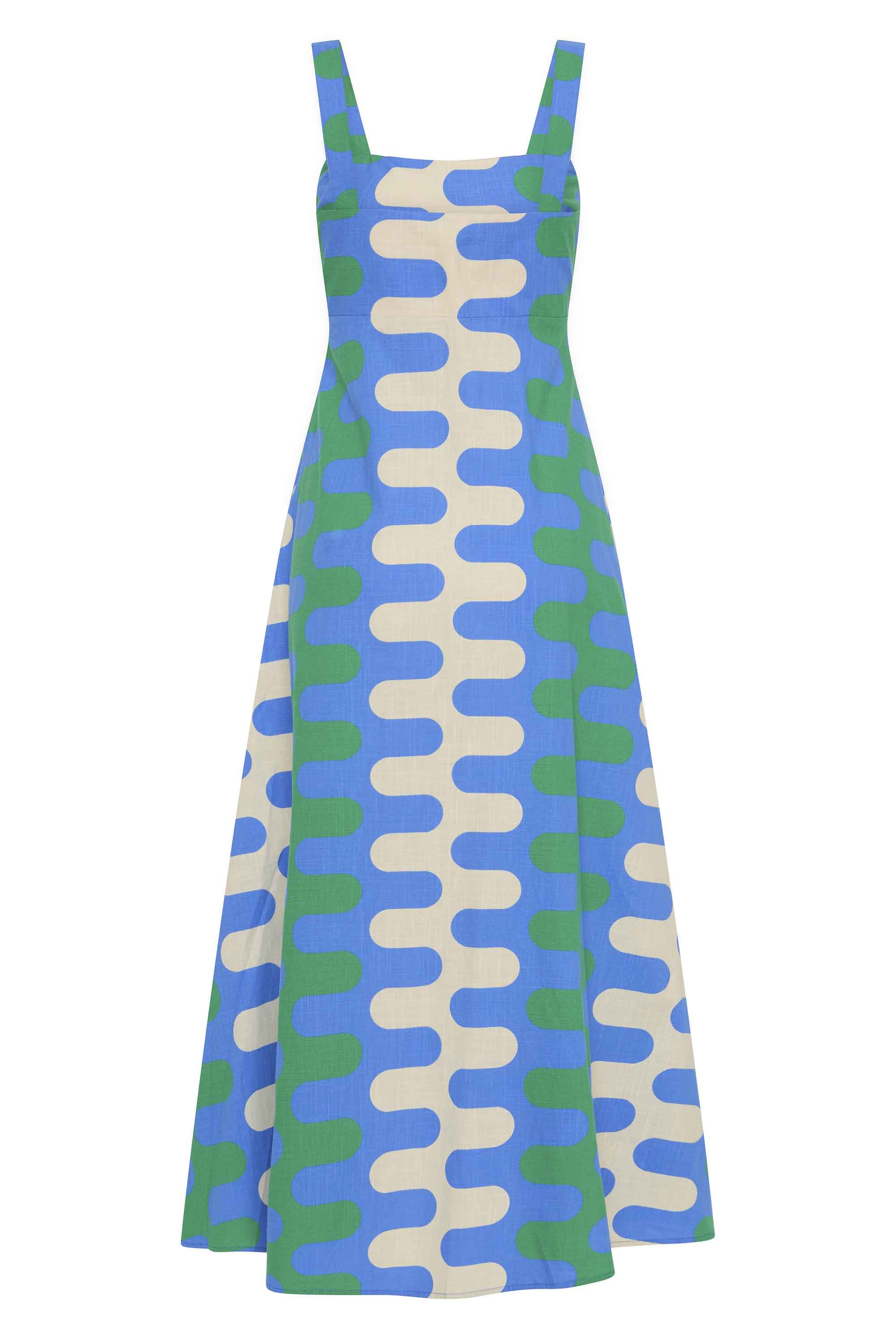 Iris Dress In Kyma - Image 7