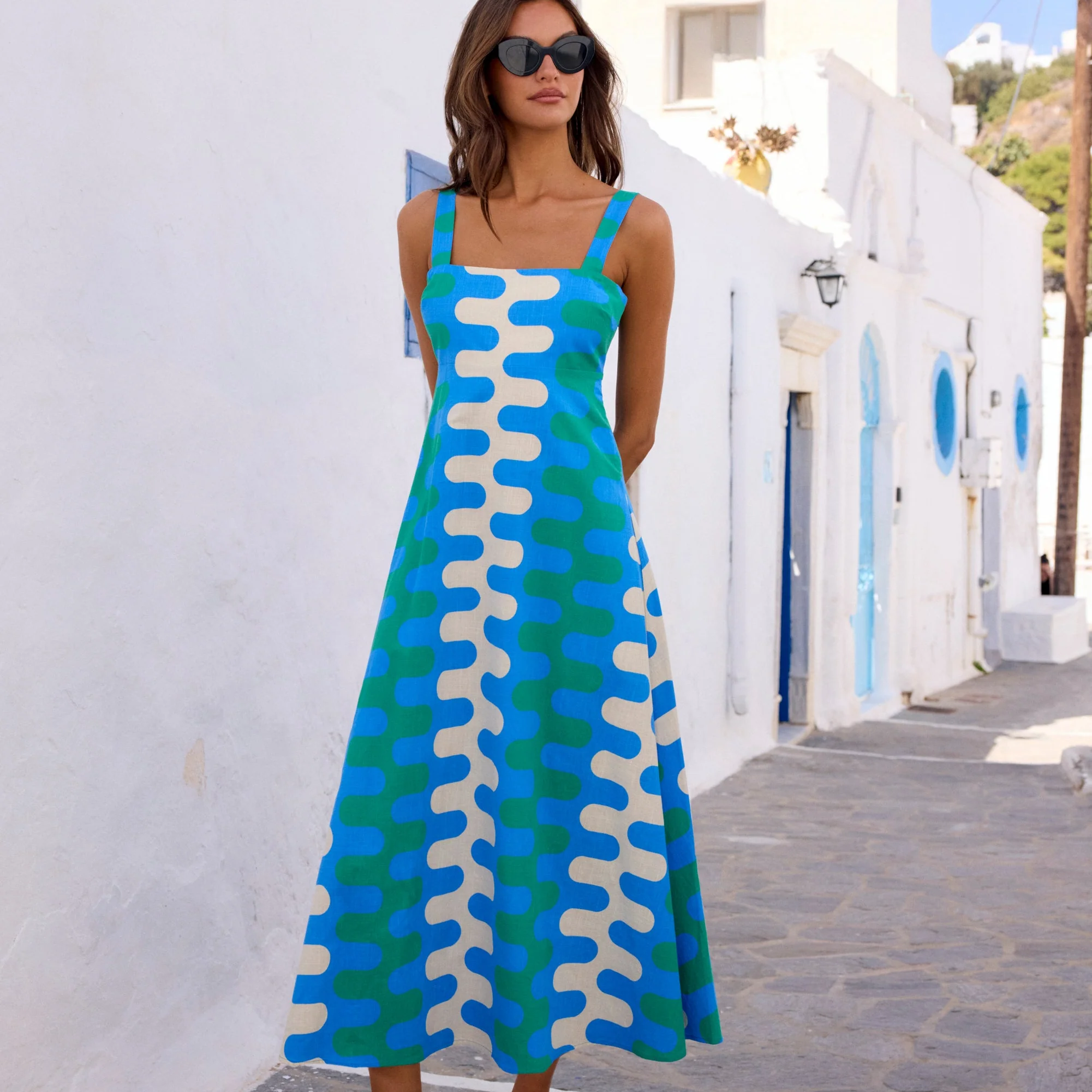 Iris Dress In Kyma - Image 8