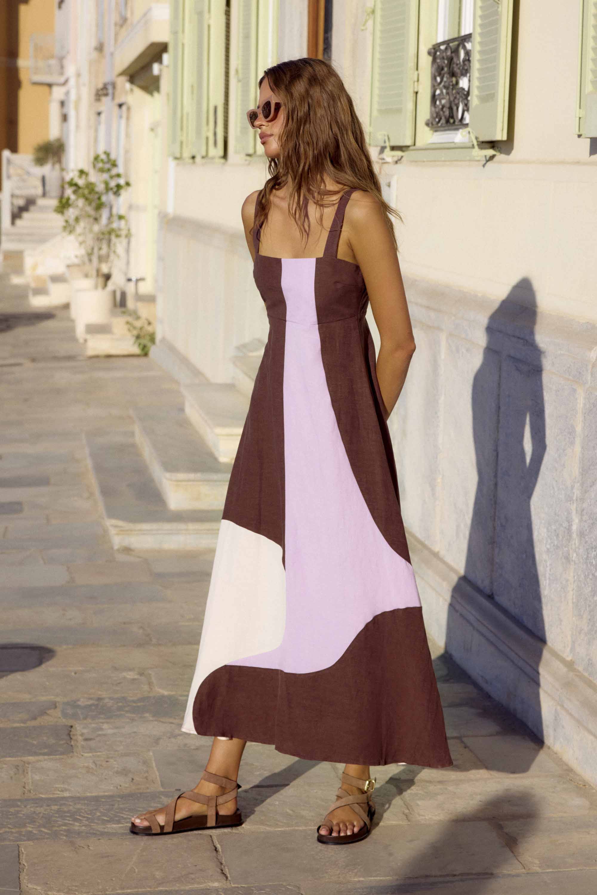 Iris Dress In Lata - Image 2