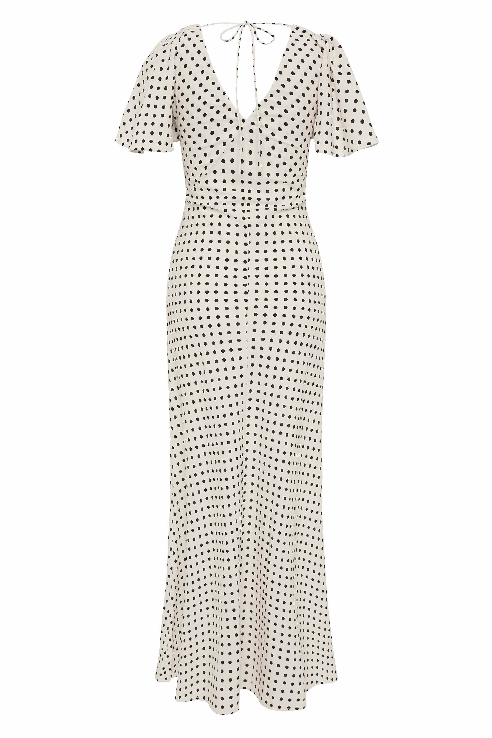 Isabella Dress In Coco Spot - Image 5