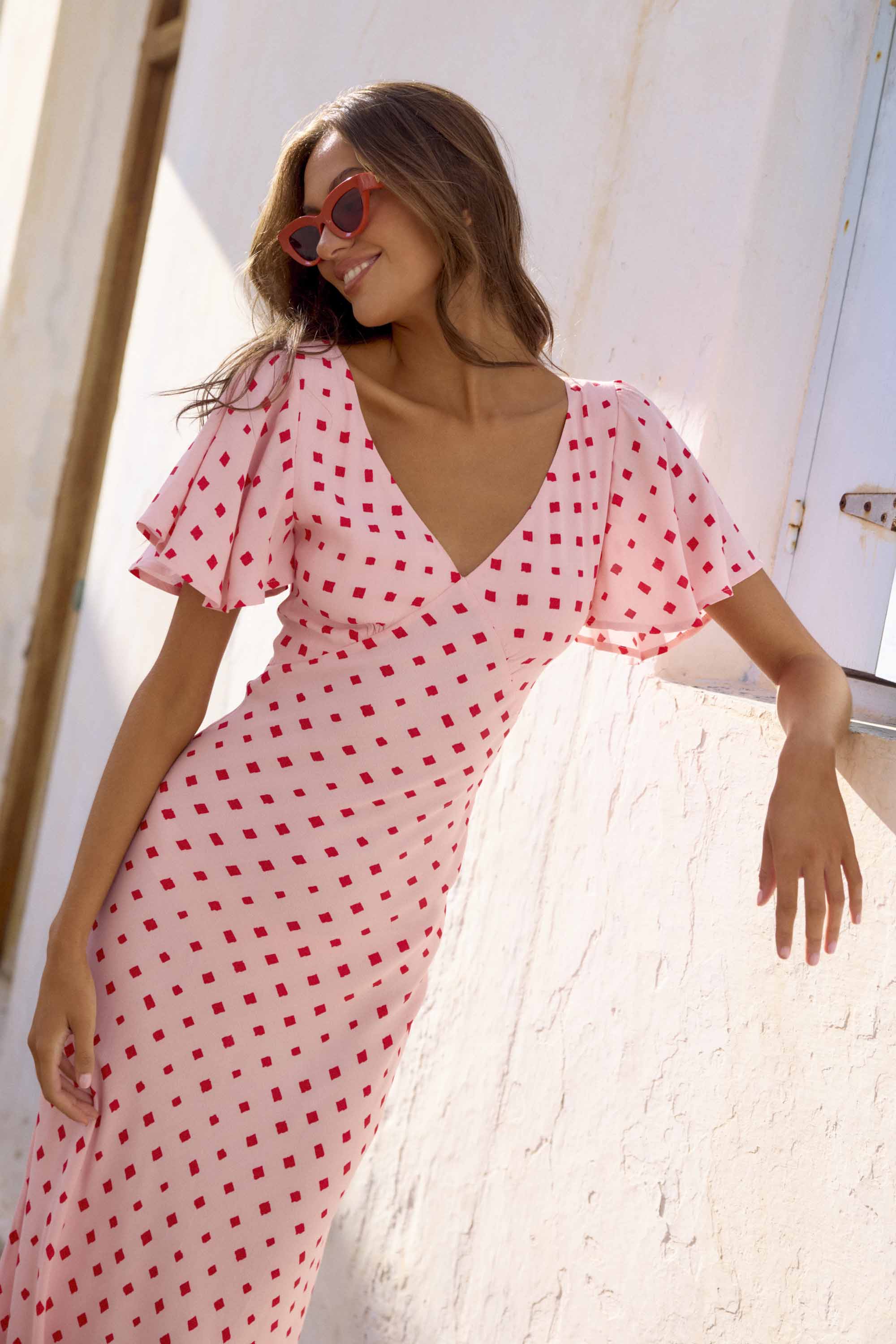 Isabella Dress In Sunrise - Image 2