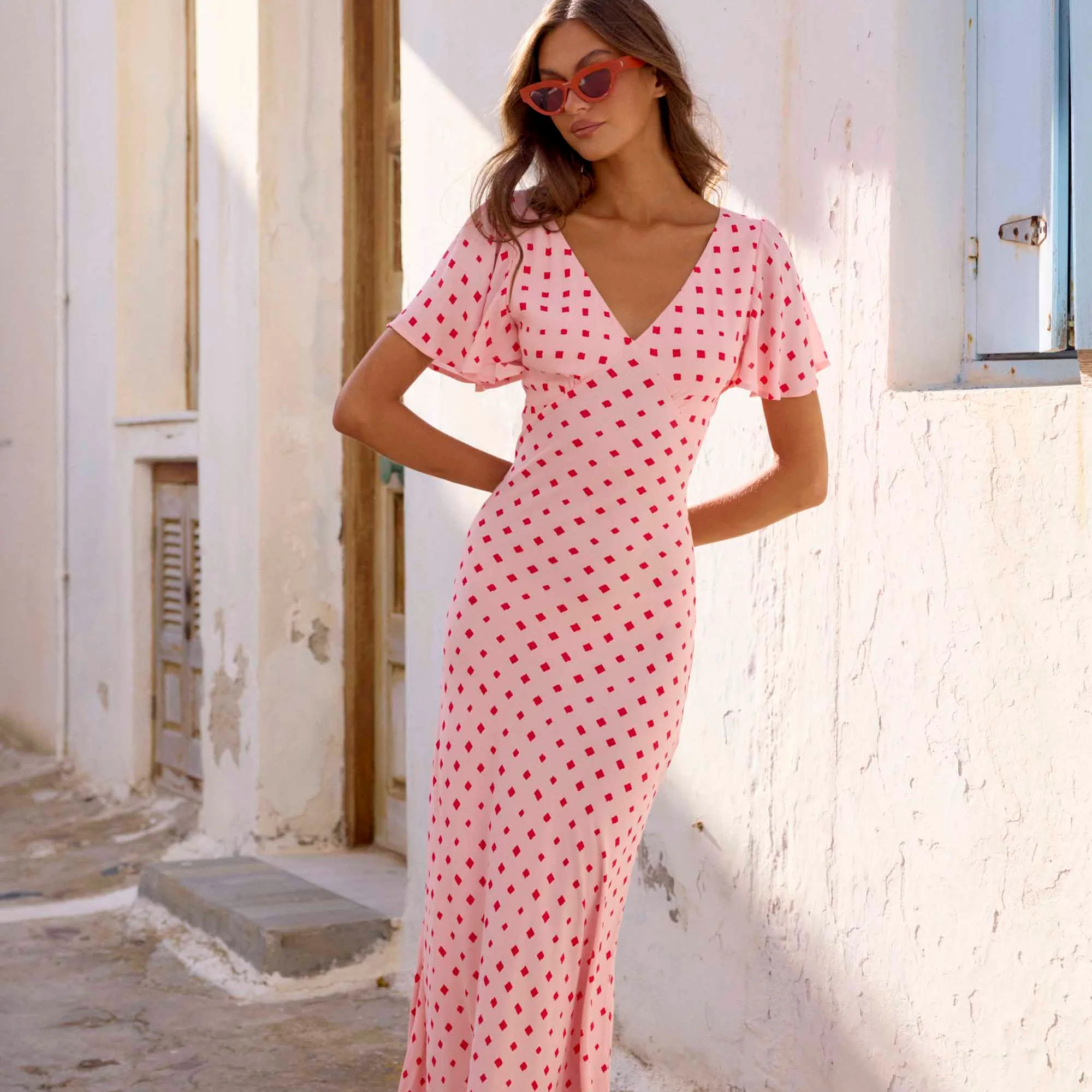 Isabella Dress In Sunrise - Image 4
