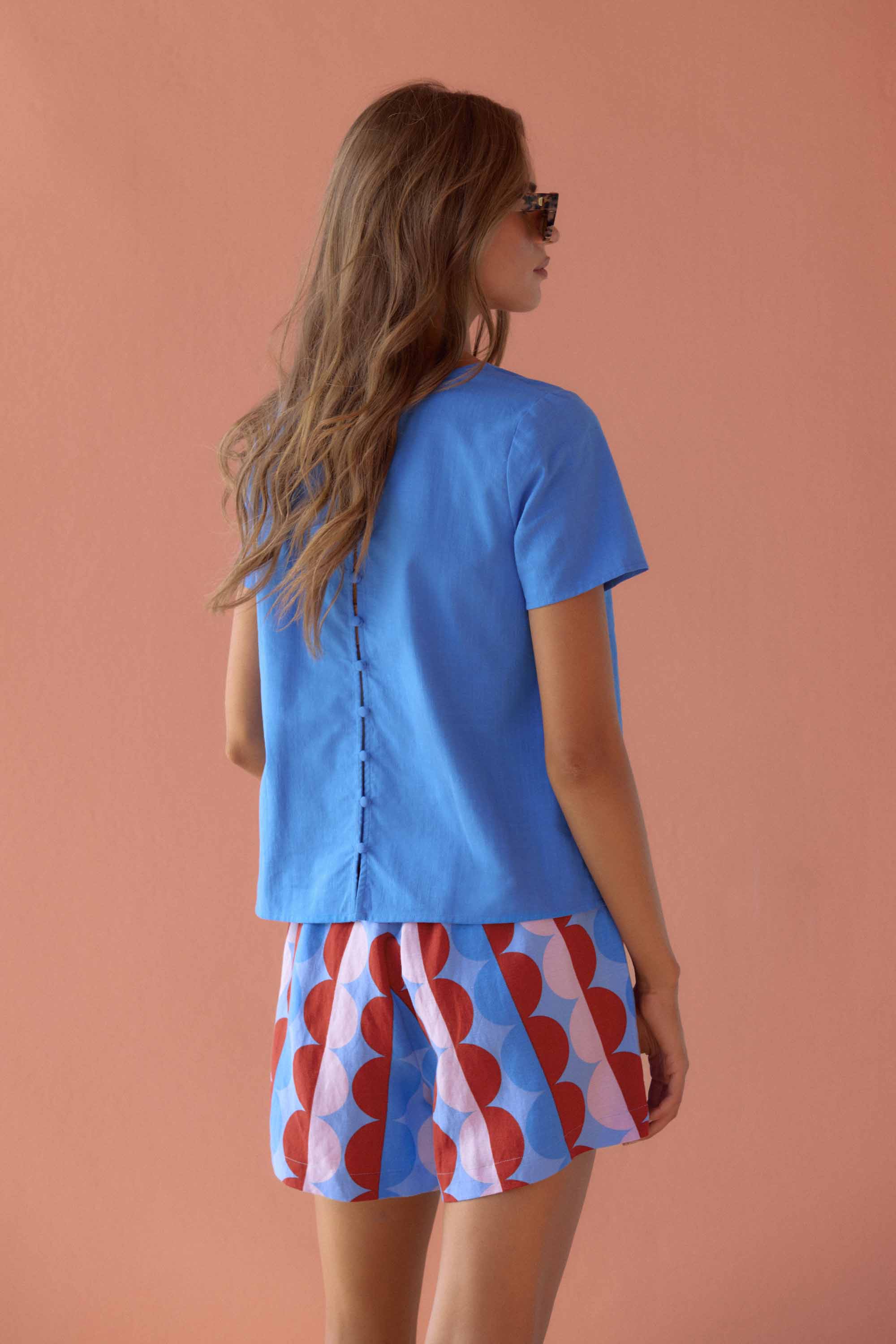 Kat Shorts In Kaleido - Image 3