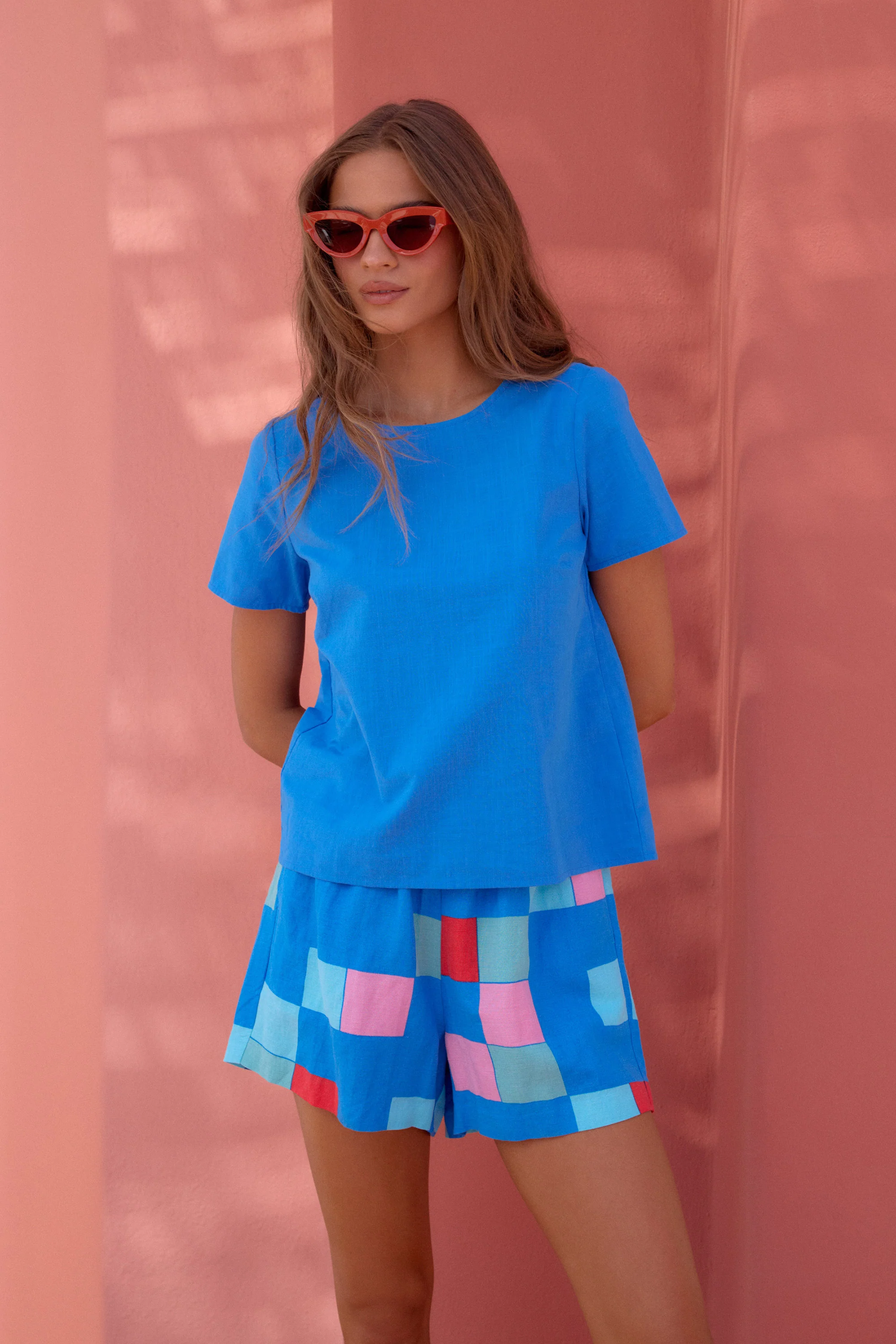 Kat Shorts In Bora Bora - Image 3