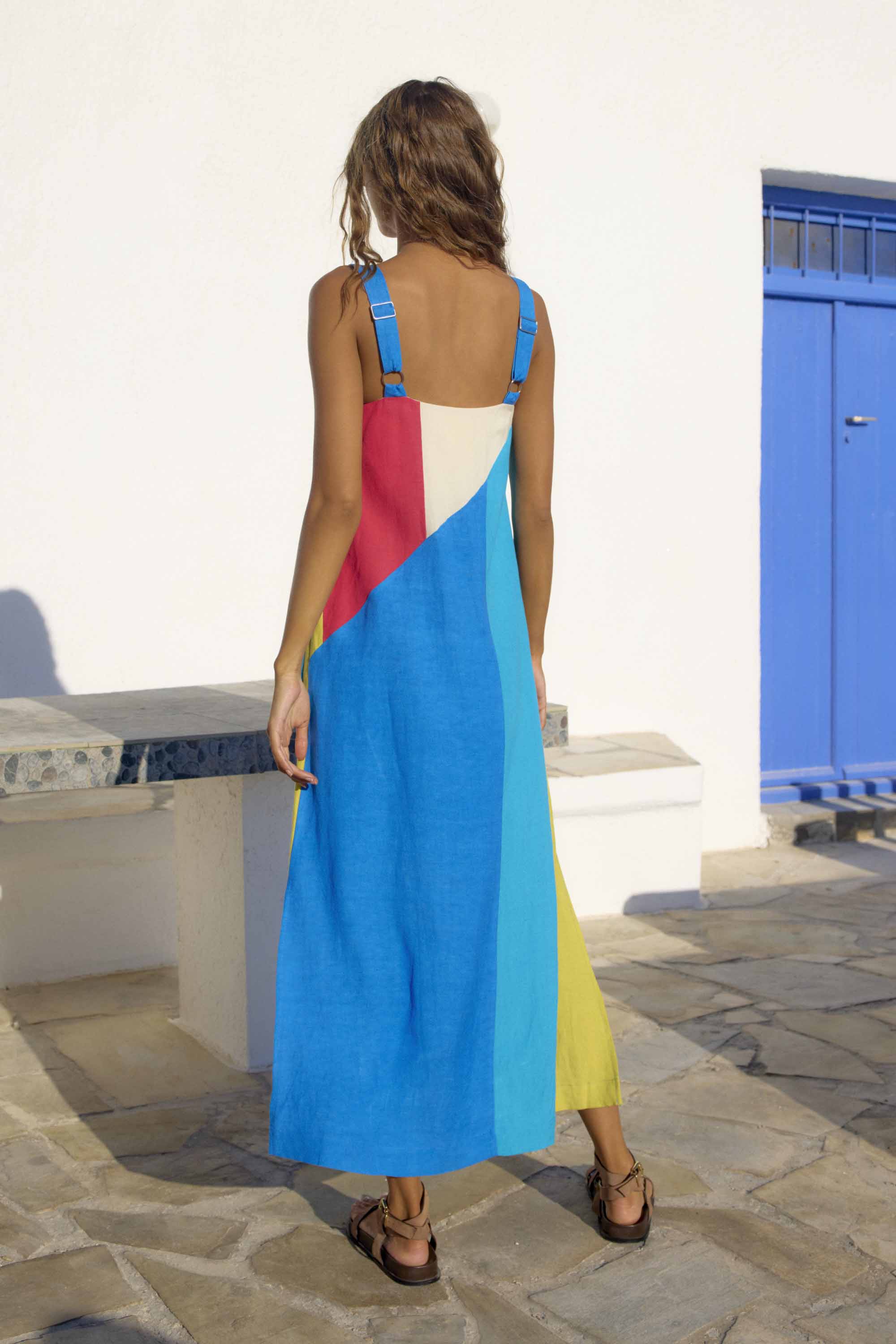 Lili Dress In Aegina - Image 3