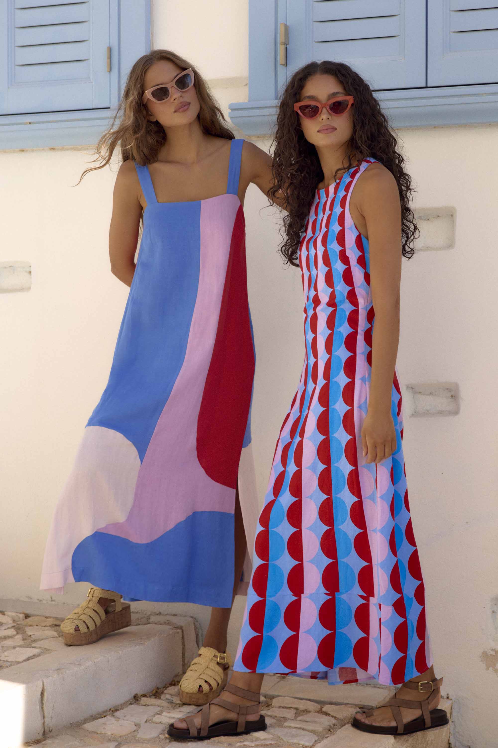Lili Dress In Azuro - Image 3
