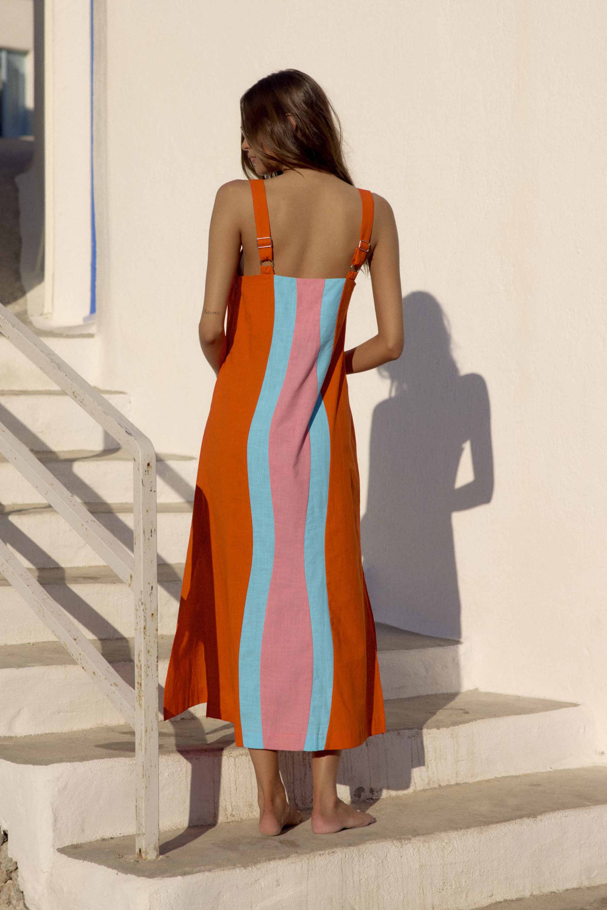 Lili Dress In Ikaria - Image 3