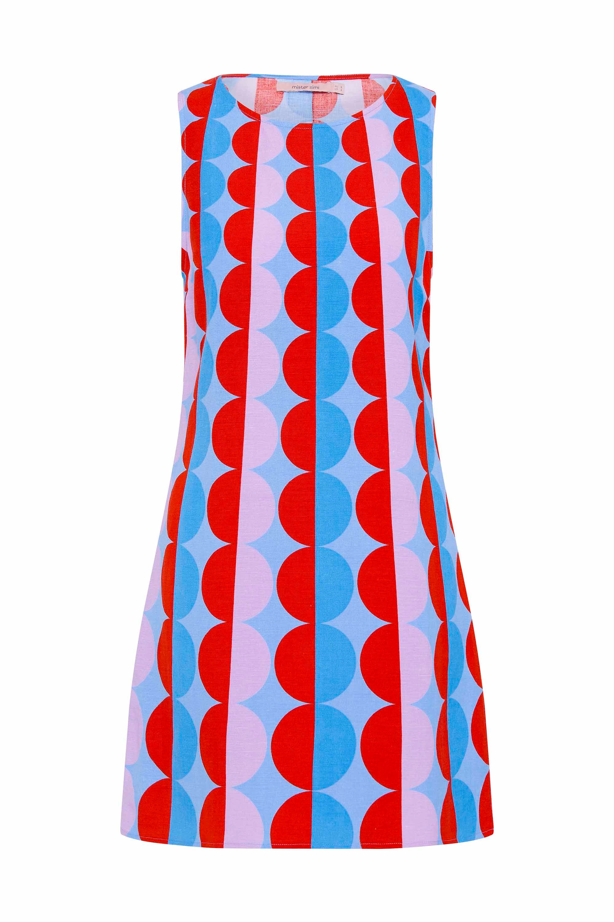 Lita Dress In Kaleido - Image 4