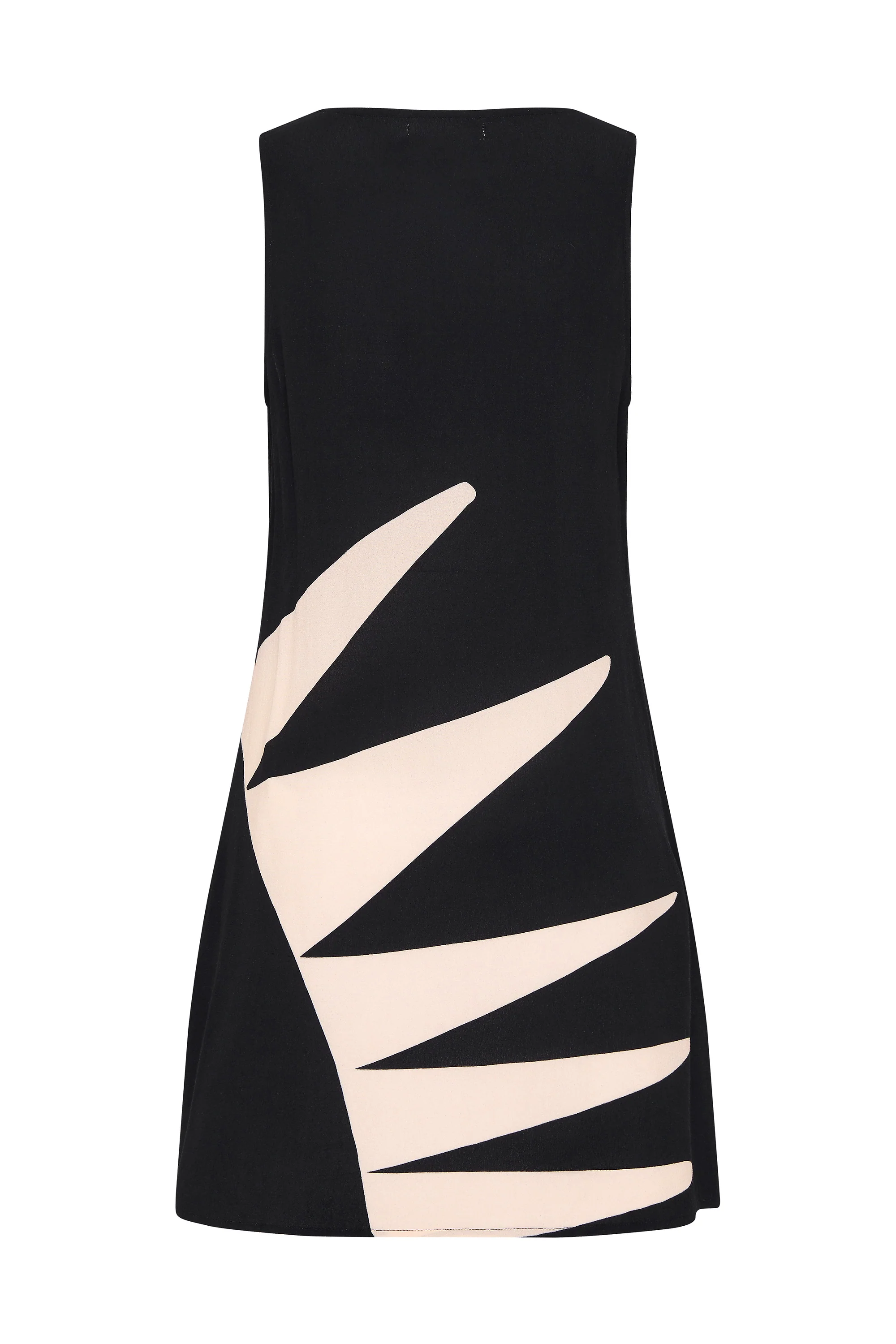 Lita Dress In Noir Palm - Image 6