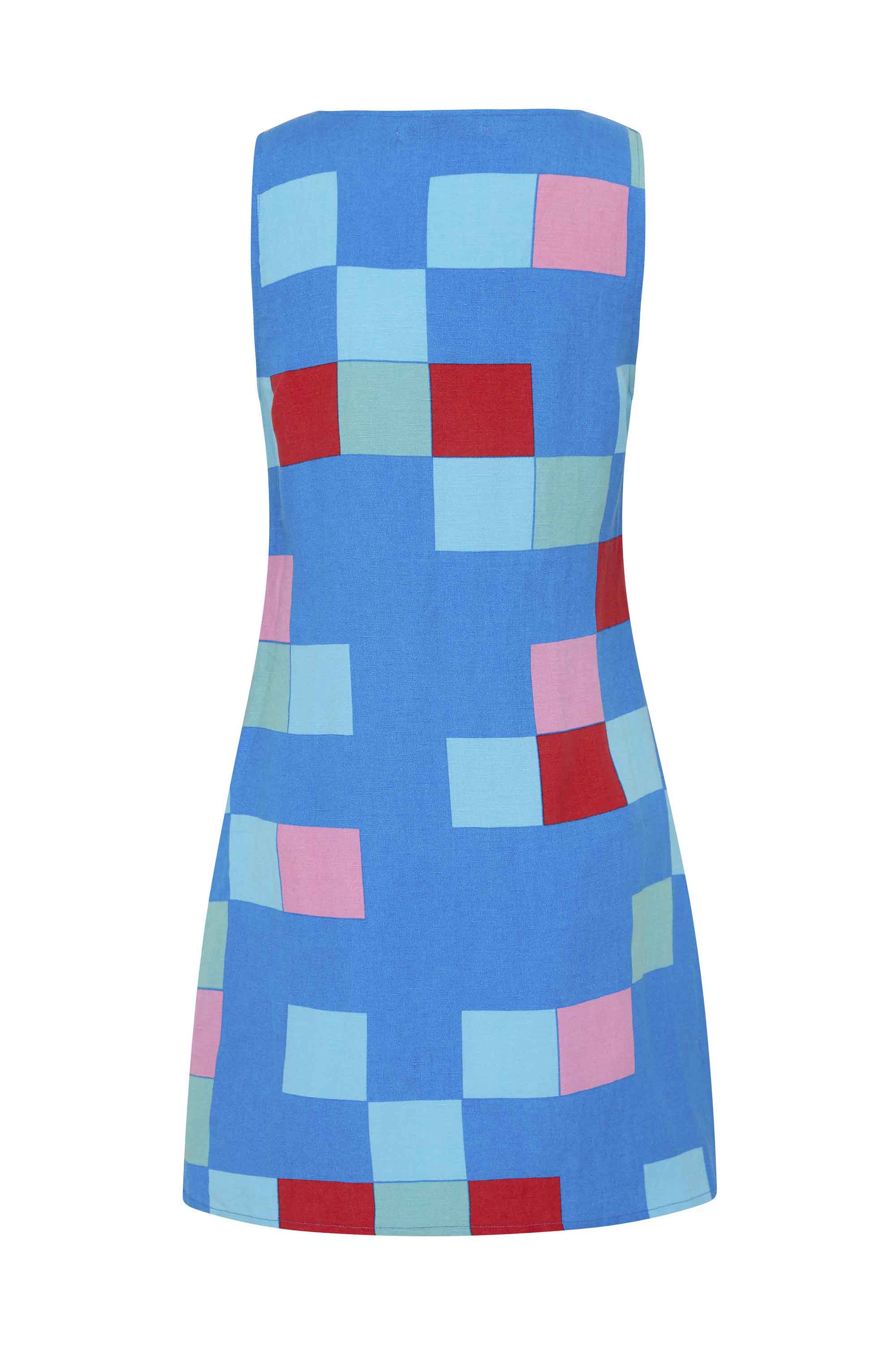 Lita Dress In Bora Bora - Image 5