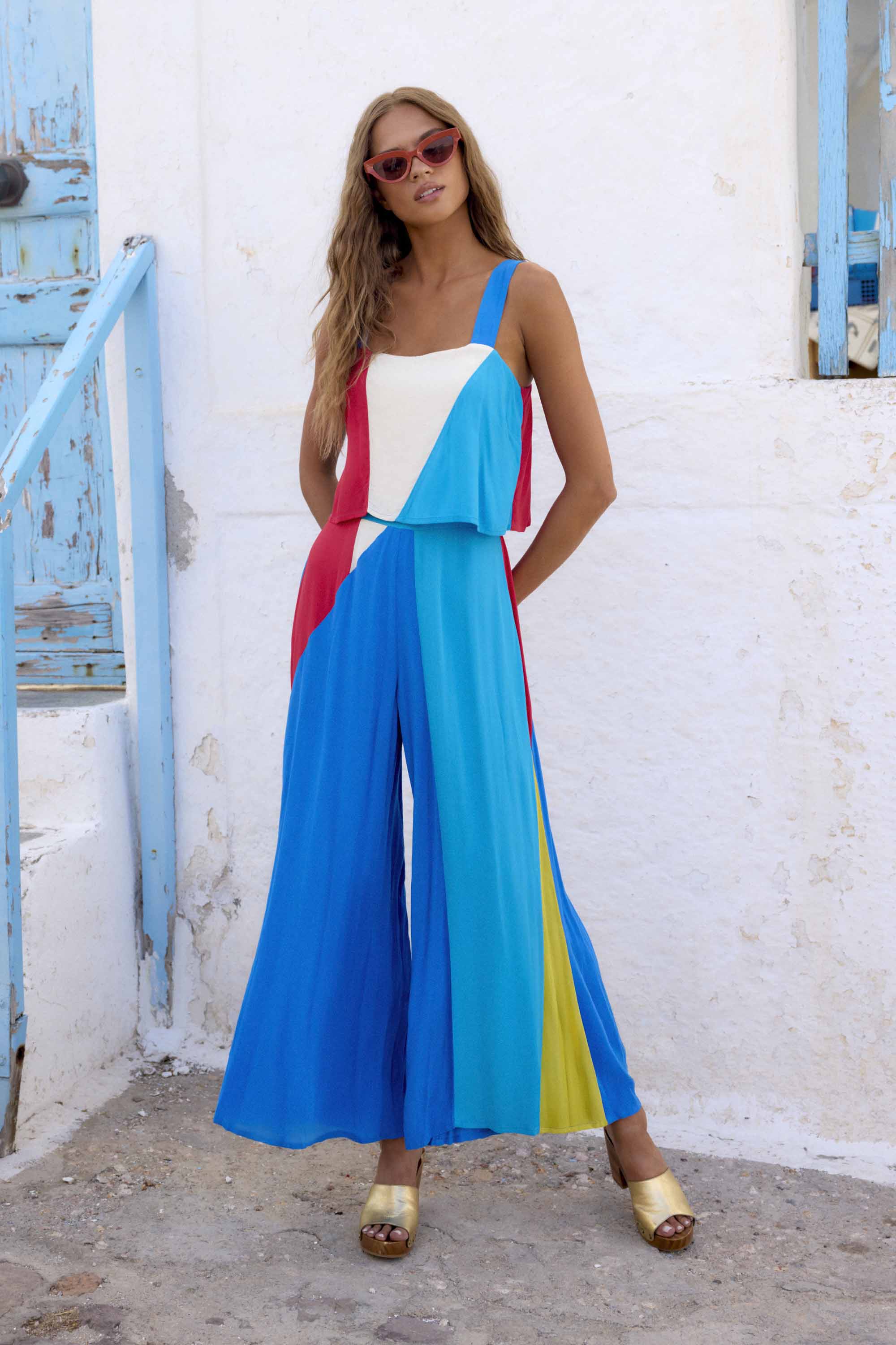 Luca Jumpsuit In Aegina - Image 2