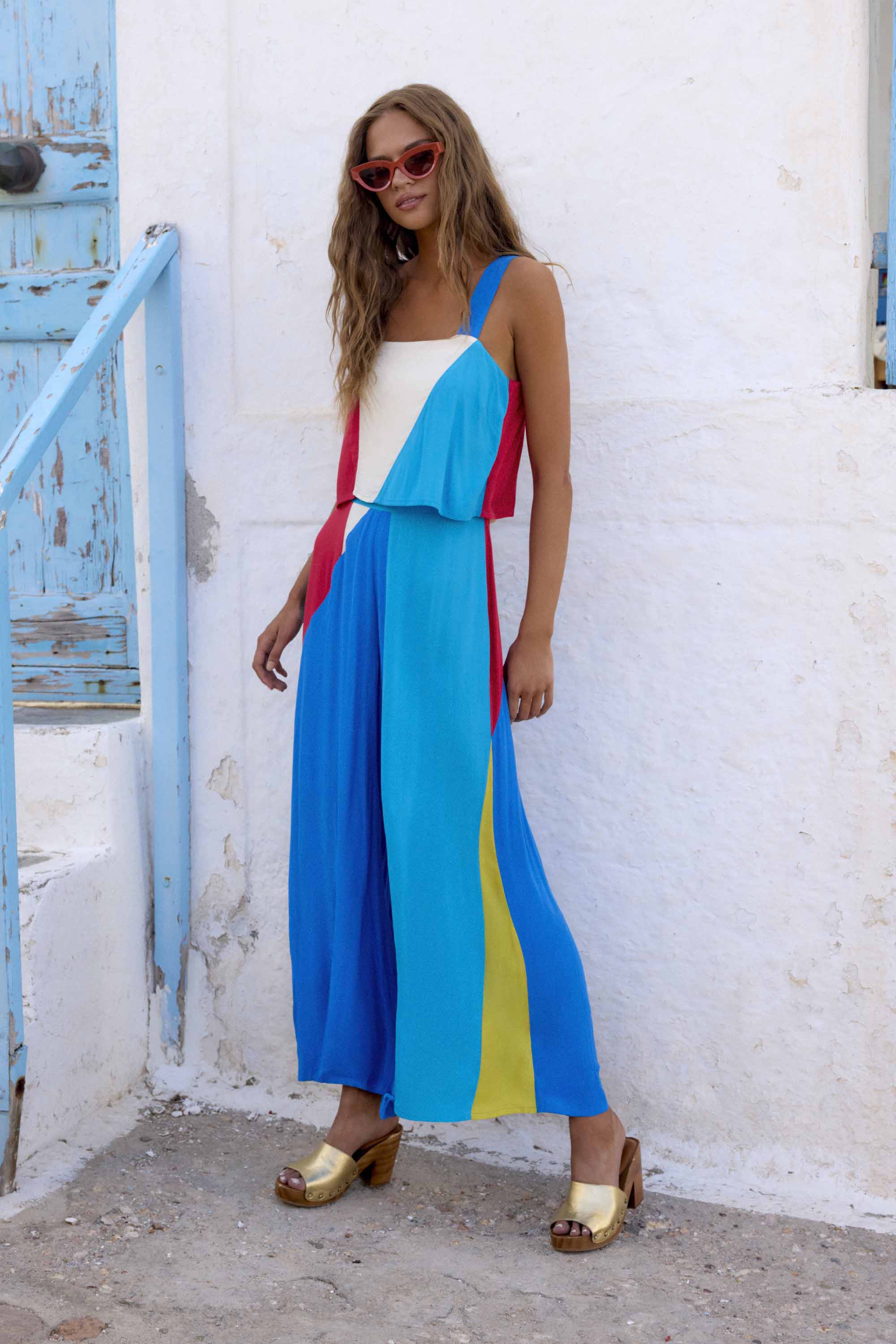 Luca Jumpsuit In Aegina - Image 3
