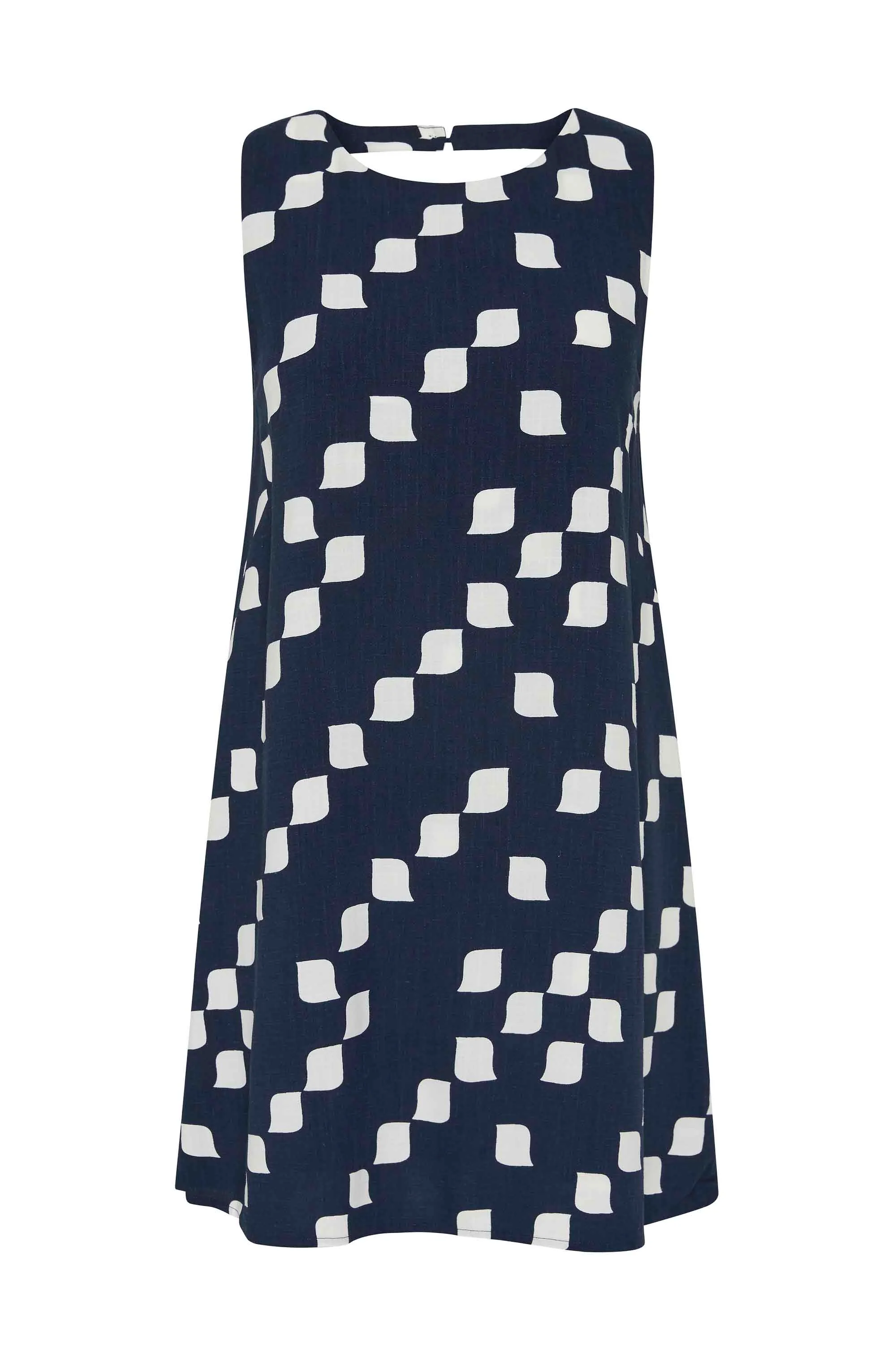 Lucinda Dress In Tilos - Image 4