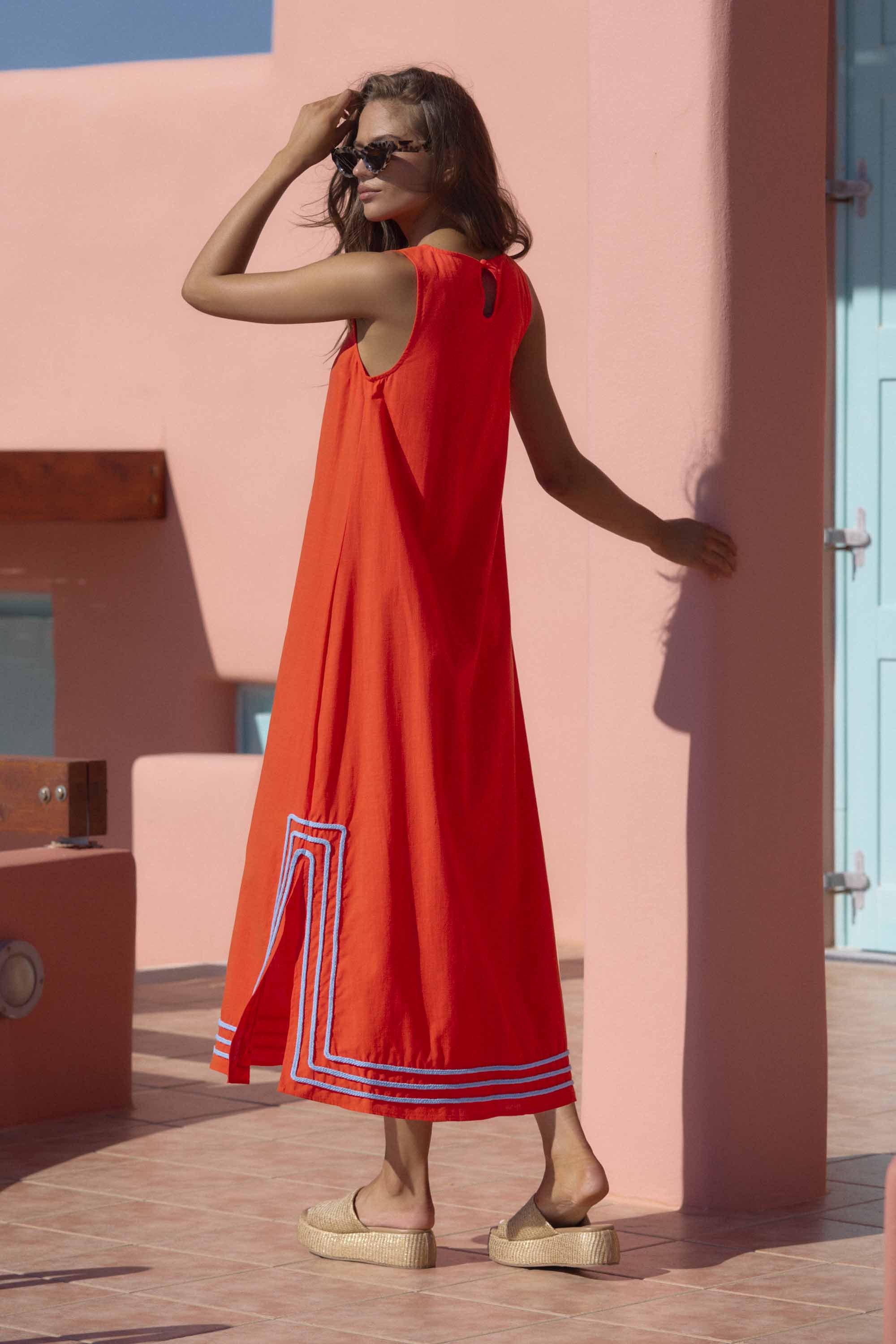 Margot Dress In Spritz - Image 2