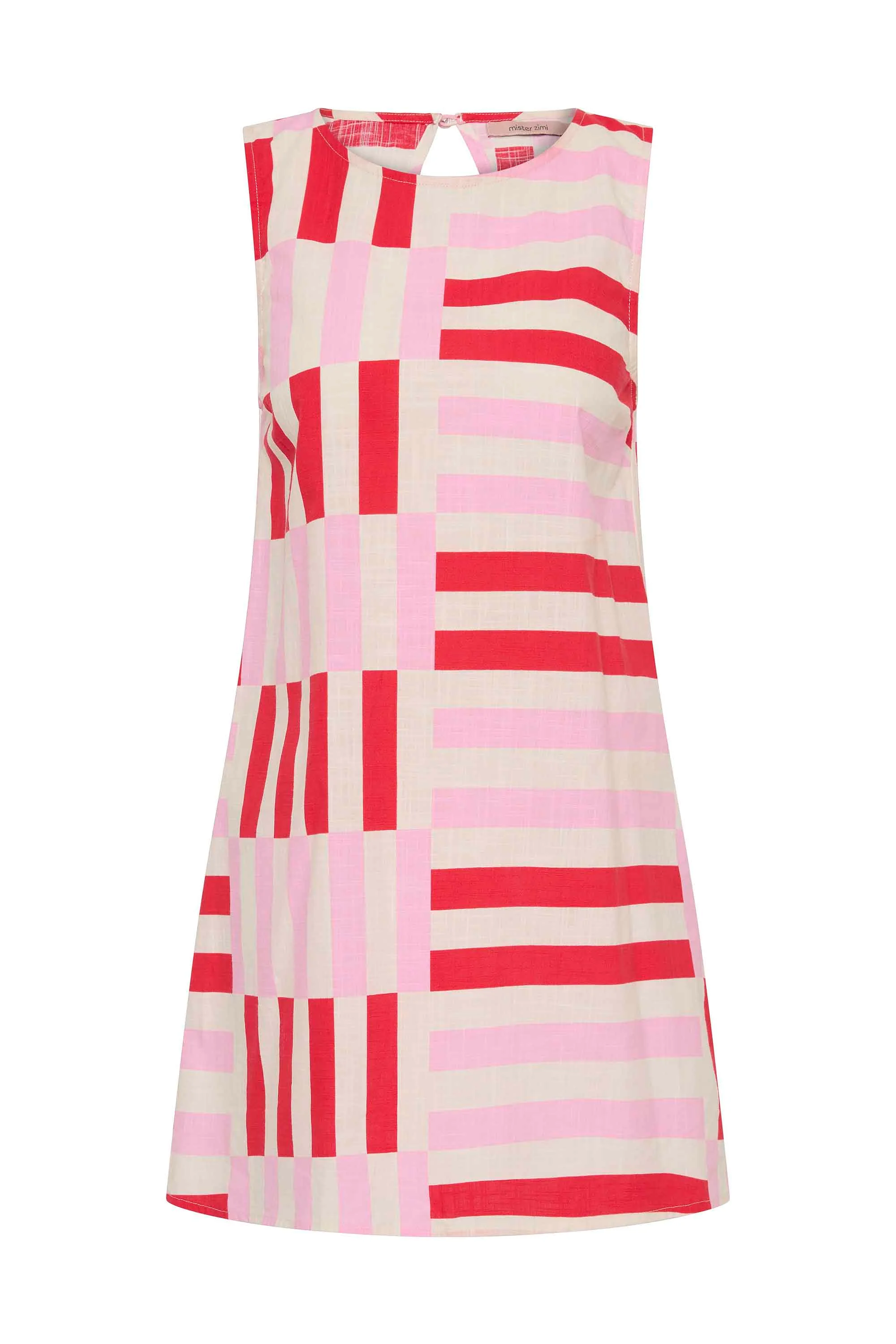 Margot Mini Dress In Kimolos - Image 5