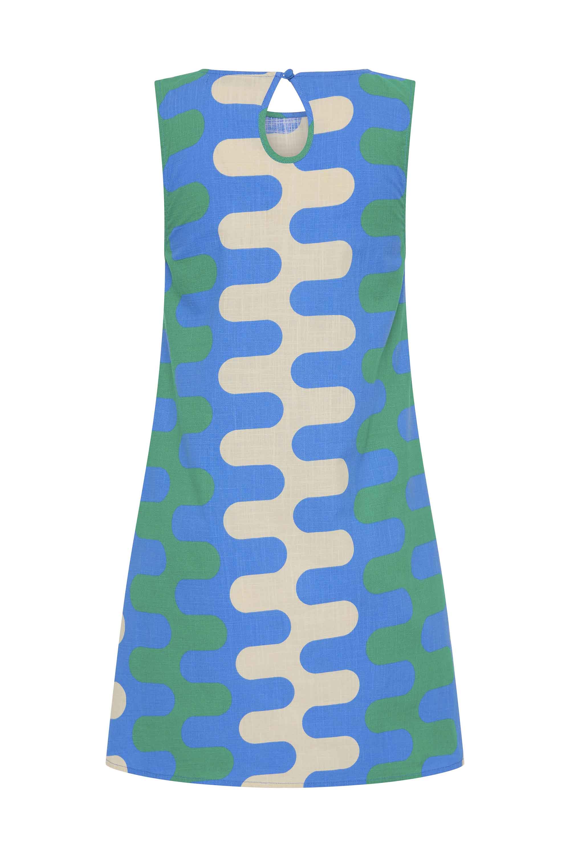 Margot Mini Dress In Kyma - Image 6