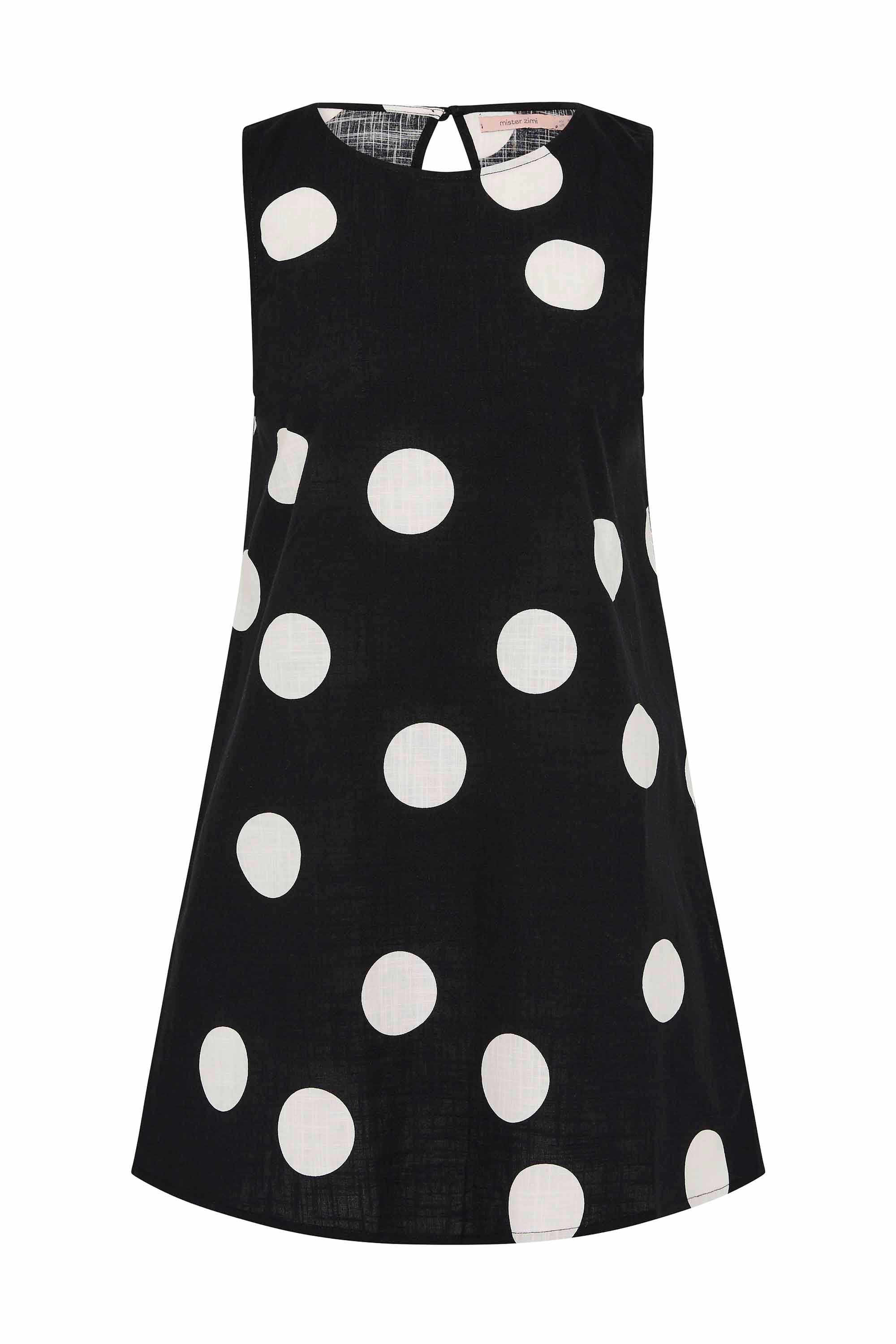 Margot Mini Dress In Punto - Image 4