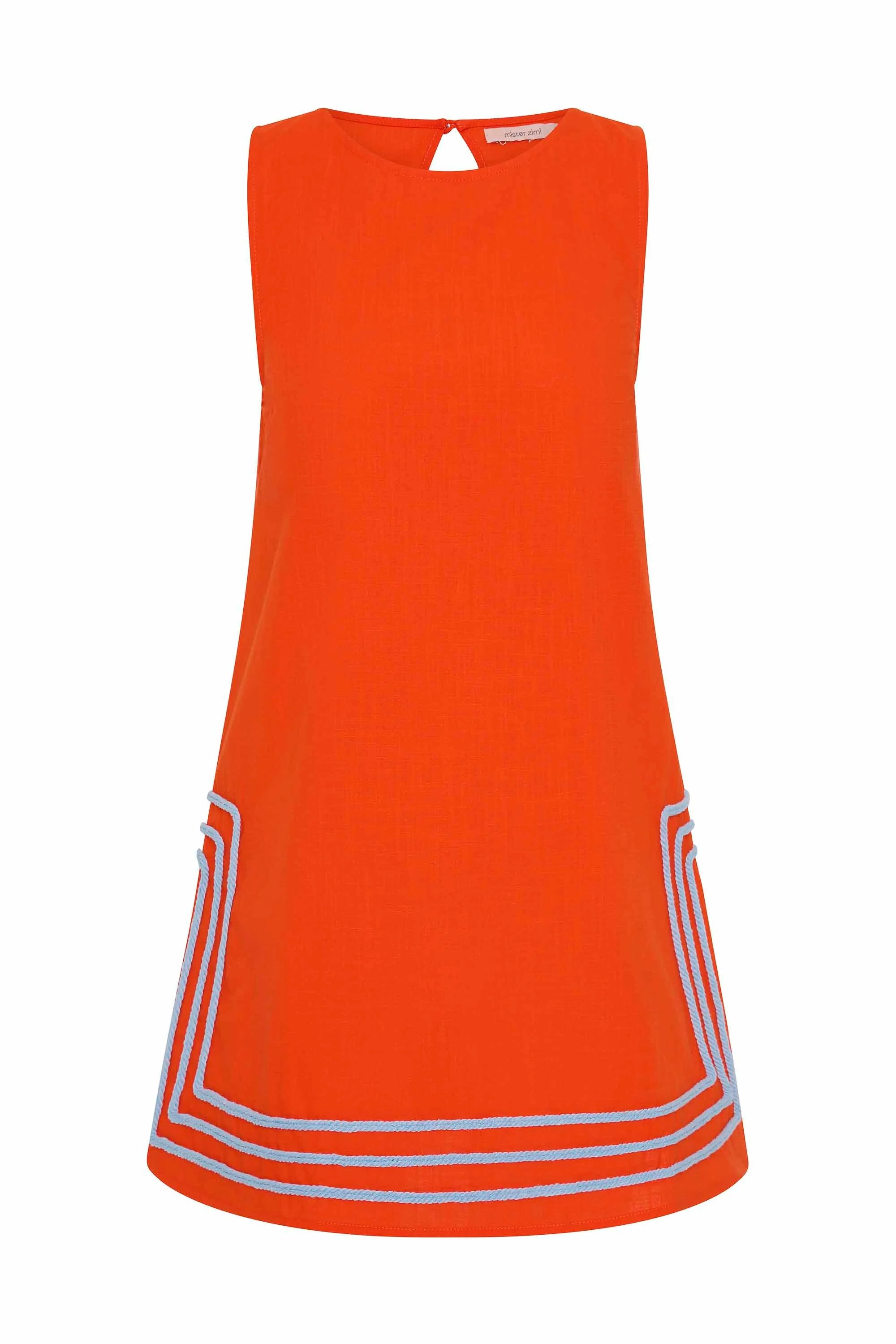 Margot Mini Dress In Spritz - Image 4