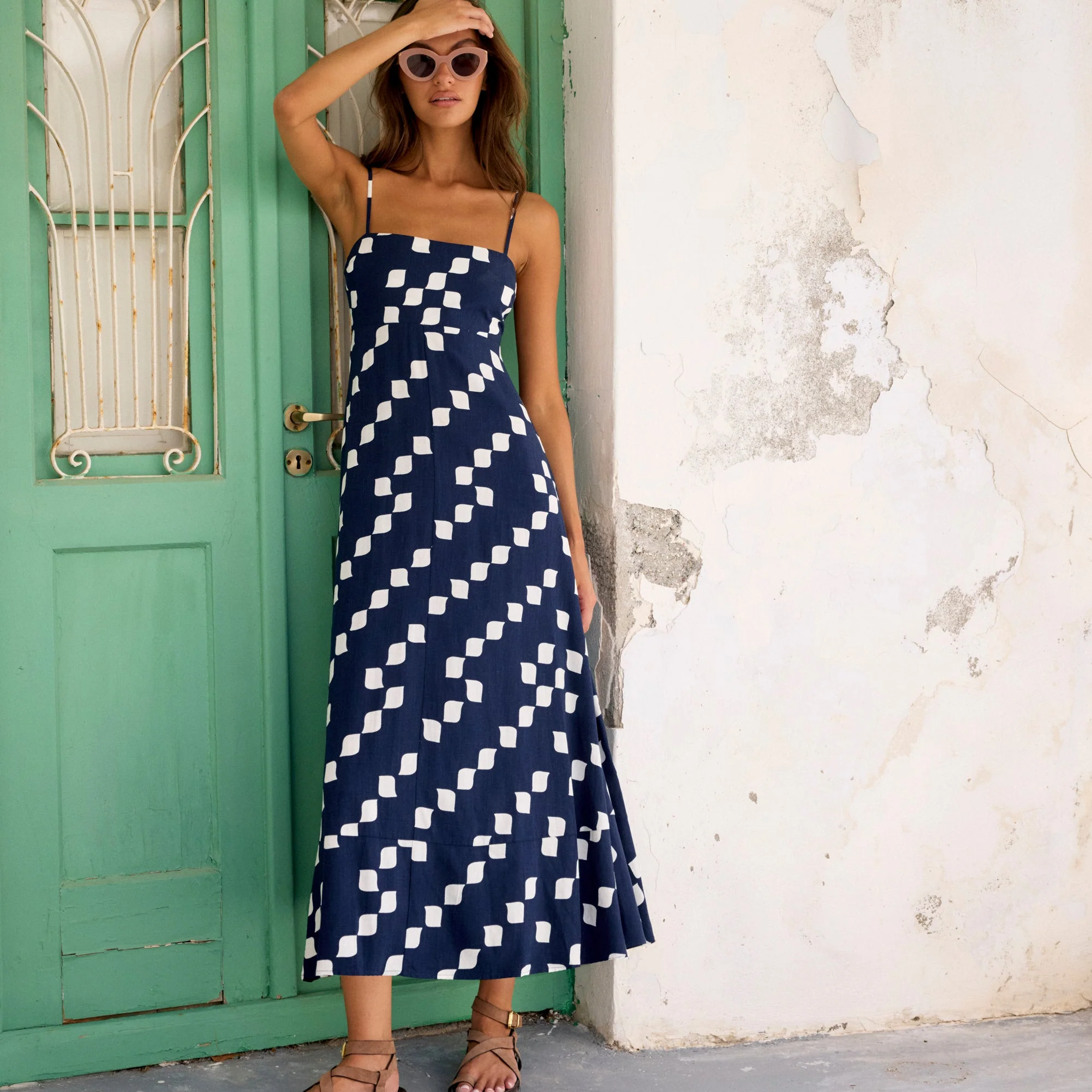 Meadow Dress In Tilos - Image 7